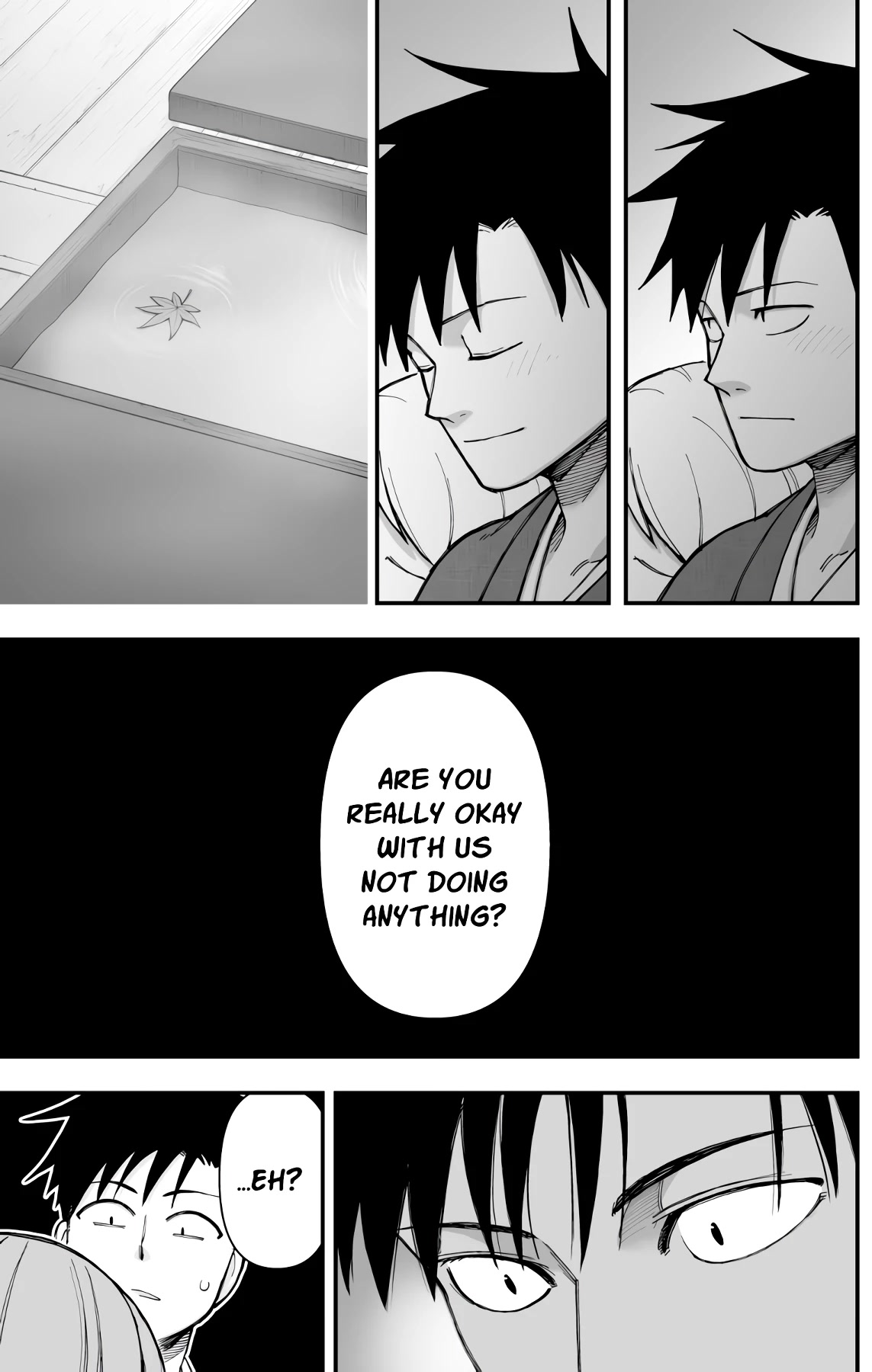 A Story About a Man and a Woman and When They Sleep Together, Money Appears Out of Nowhere - Extra Chapter 7 page 12 - Chapter 7: Hot spring tour