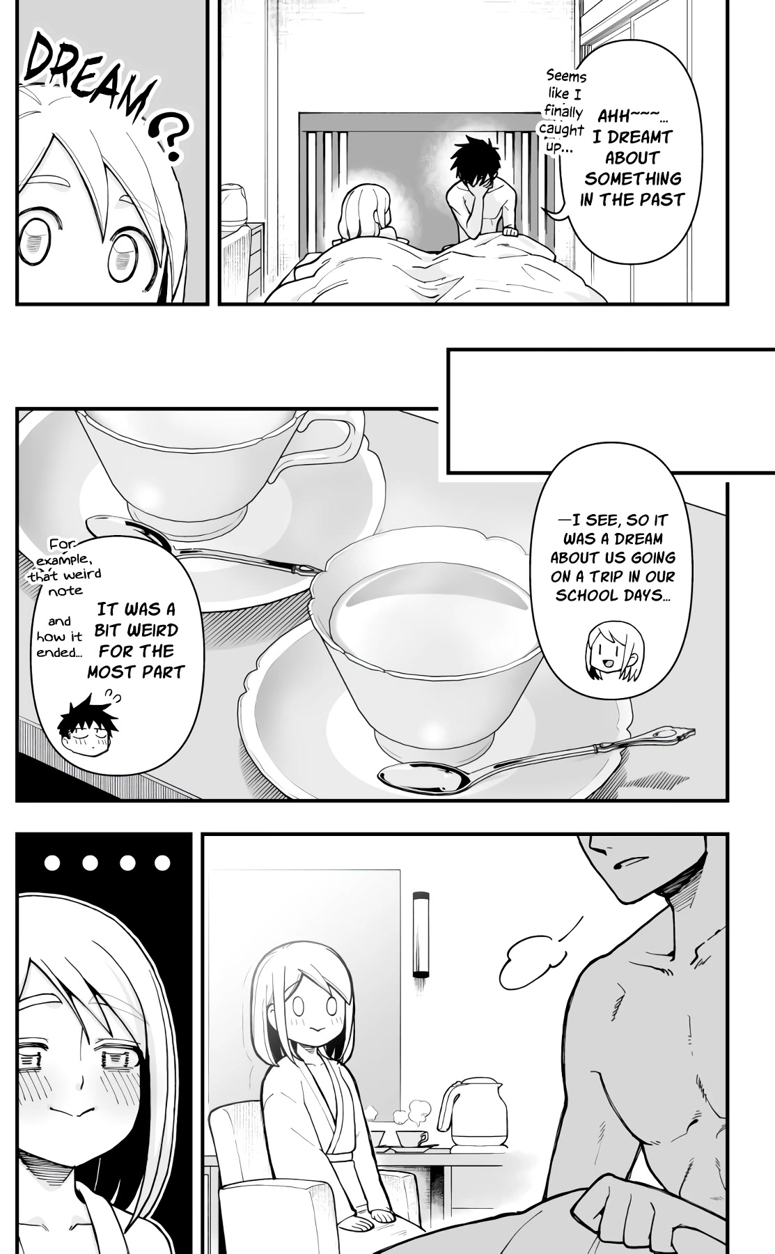 A Story About a Man and a Woman and When They Sleep Together, Money Appears Out of Nowhere - Extra Chapter 7 page 15 - Chapter 7: Hot spring tour