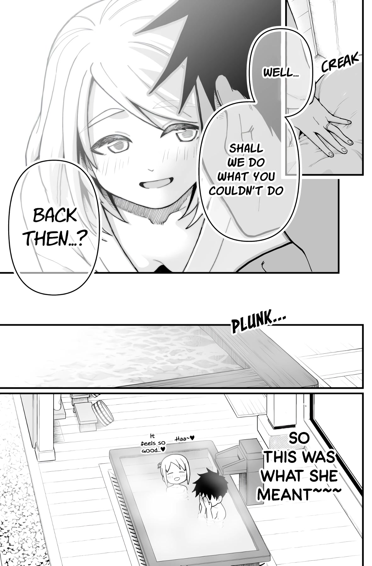 A Story About a Man and a Woman and When They Sleep Together, Money Appears Out of Nowhere - Extra Chapter 7 page 16 - Chapter 7: Hot spring tour