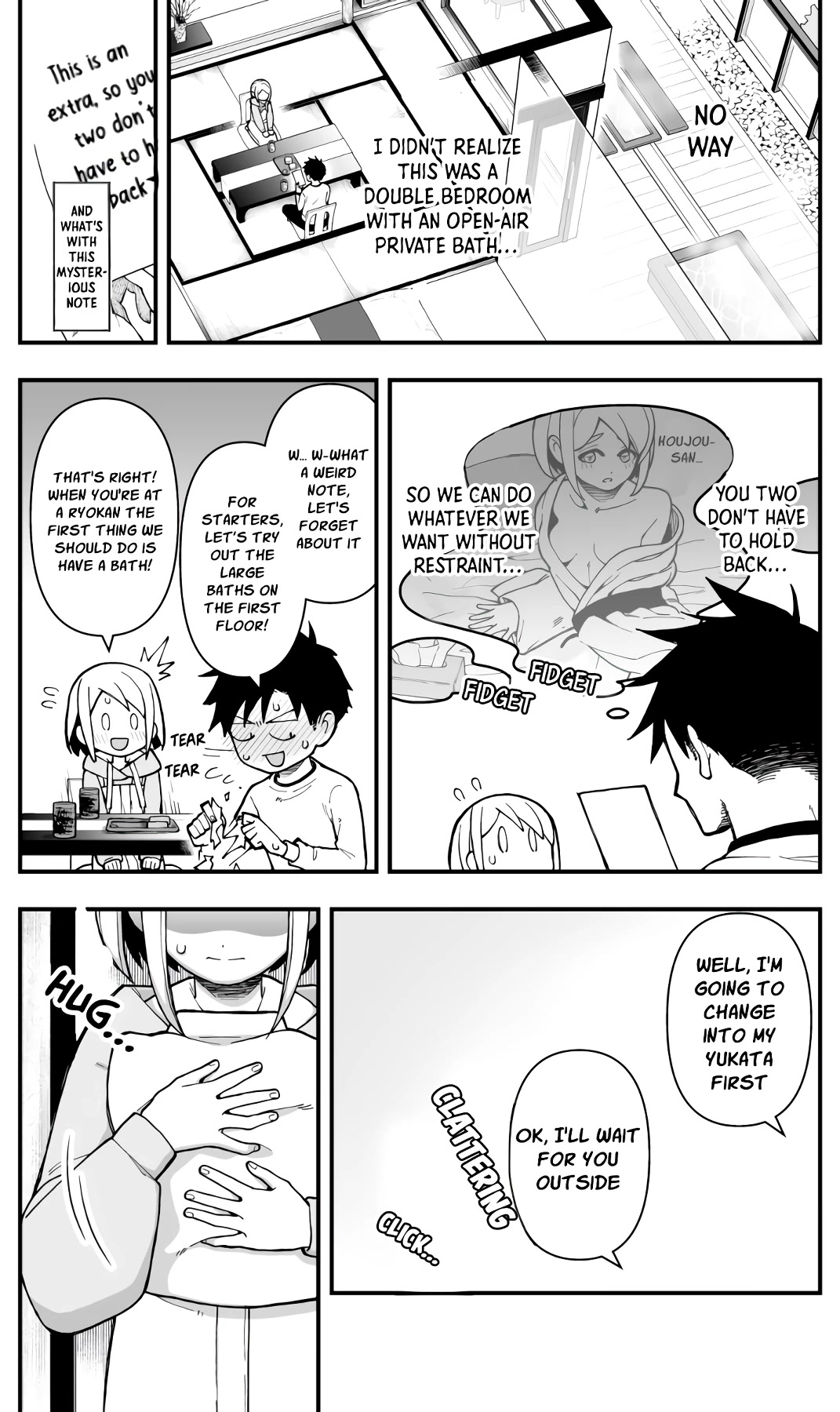 A Story About a Man and a Woman and When They Sleep Together, Money Appears Out of Nowhere - Extra Chapter 7 page 3 - Chapter 7: Hot spring tour