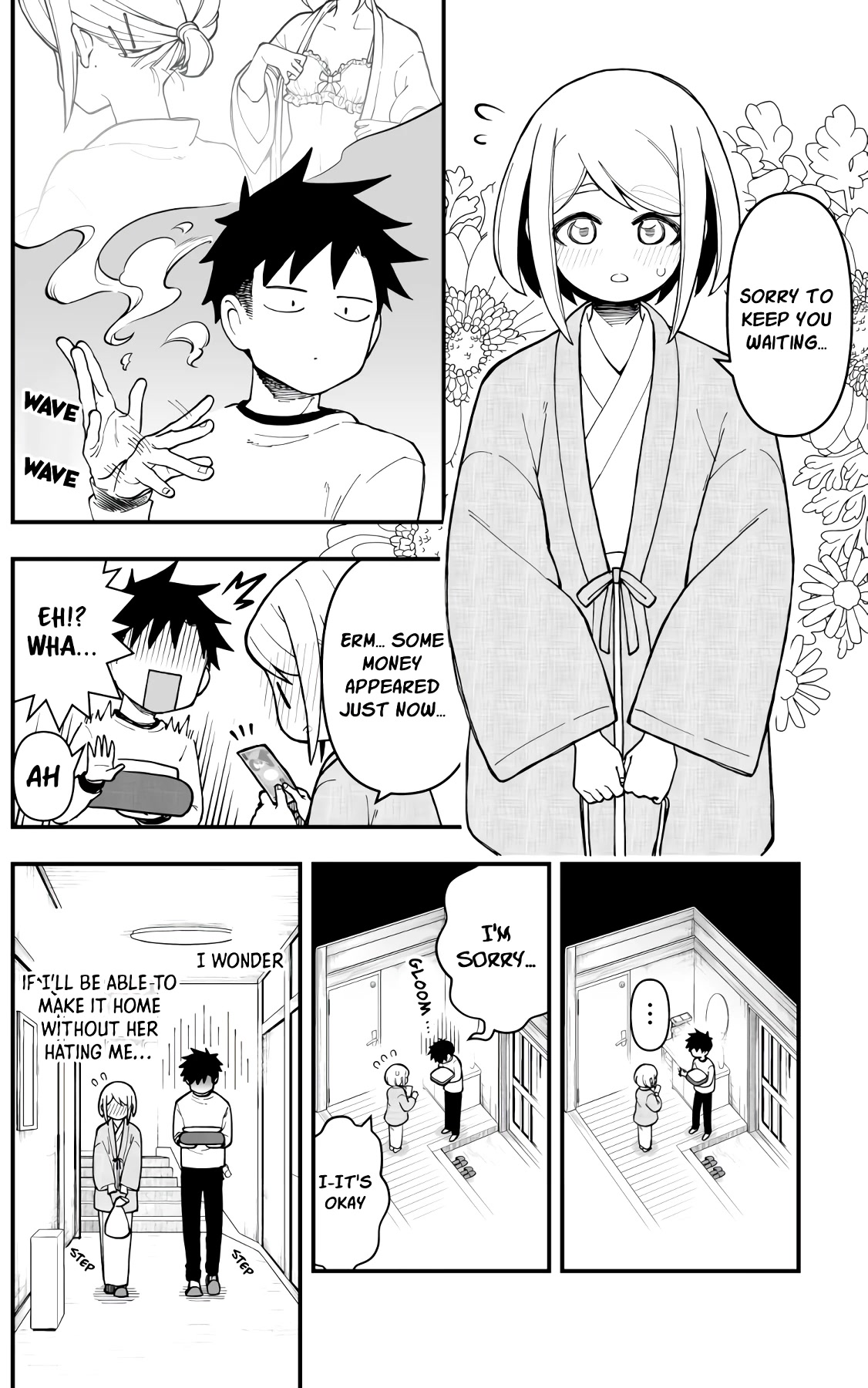 A Story About a Man and a Woman and When They Sleep Together, Money Appears Out of Nowhere - Extra Chapter 7 page 5 - Chapter 7: Hot spring tour