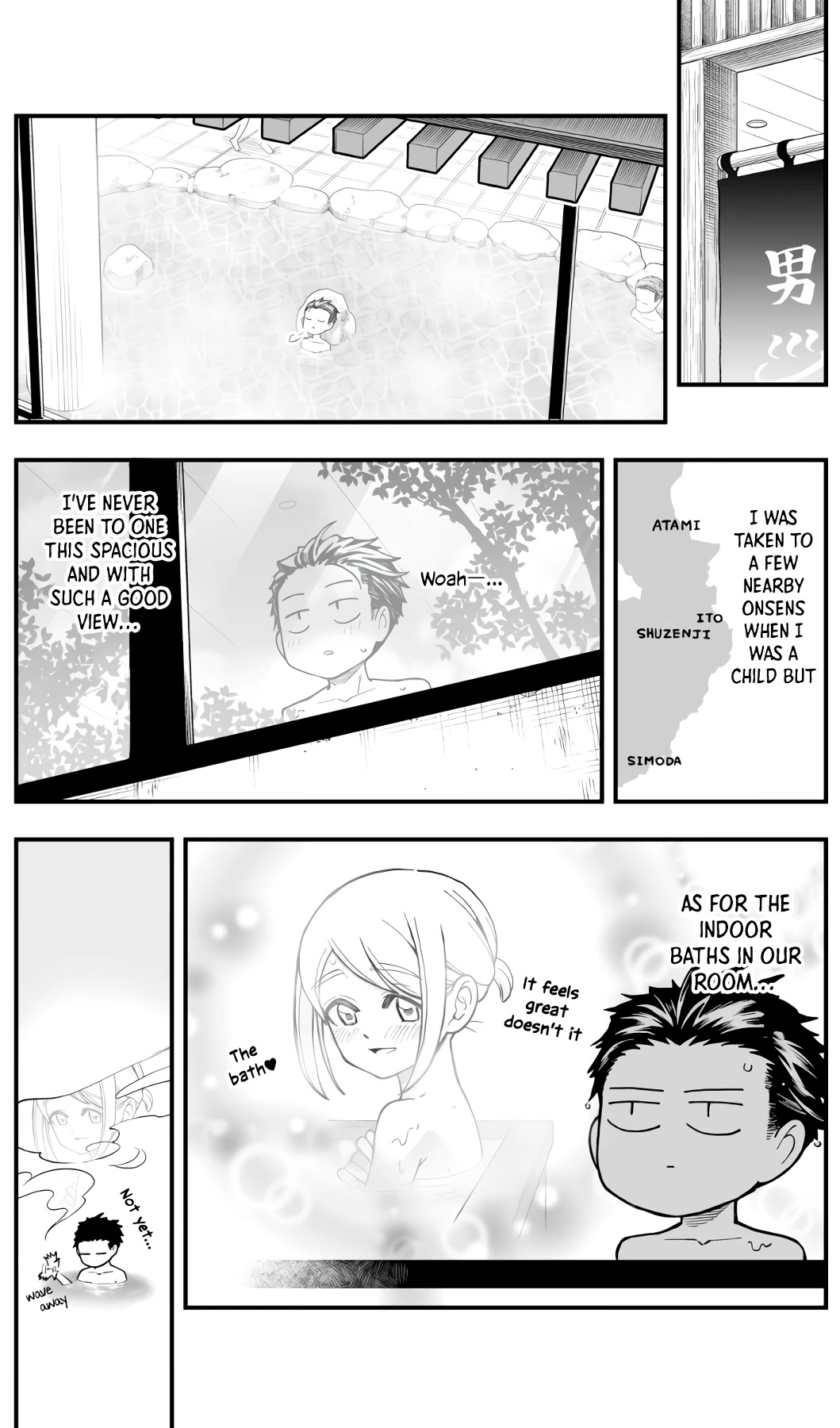 A Story About a Man and a Woman and When They Sleep Together, Money Appears Out of Nowhere - Extra Chapter 7 page 7 - Chapter 7: Hot spring tour
