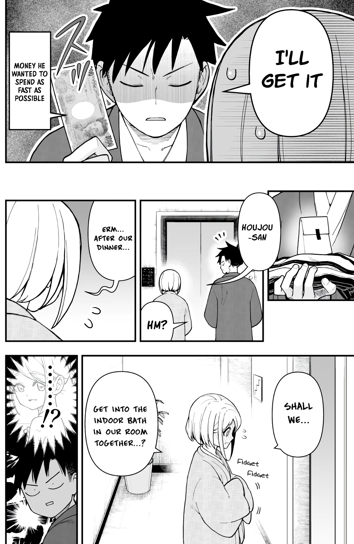 A Story About a Man and a Woman and When They Sleep Together, Money Appears Out of Nowhere - Extra Chapter 7 page 9 - Chapter 7: Hot spring tour