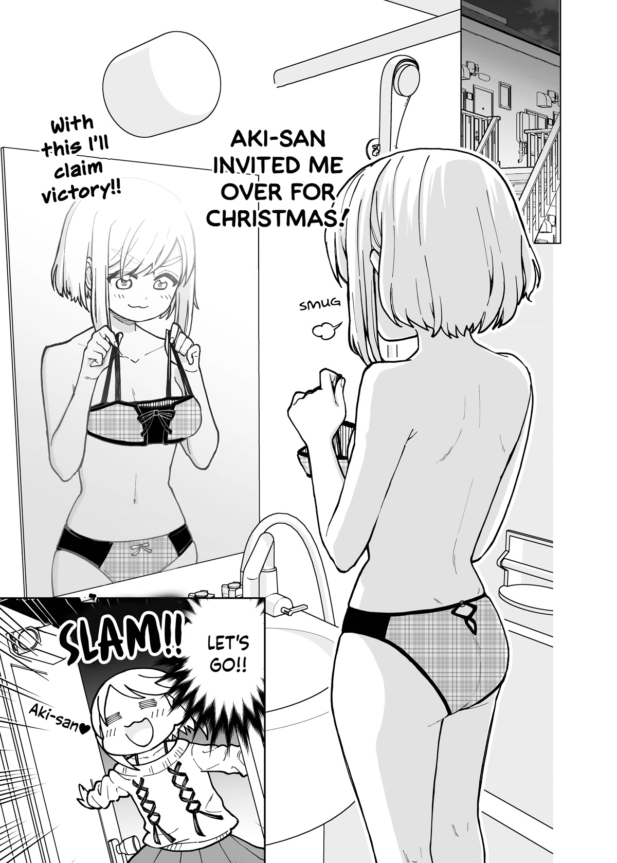 A Story About a Man and a Woman and When They Sleep Together, Money Appears Out of Nowhere - Extra Chapter 8 page 2 - Chapter 8: Christmas 2021