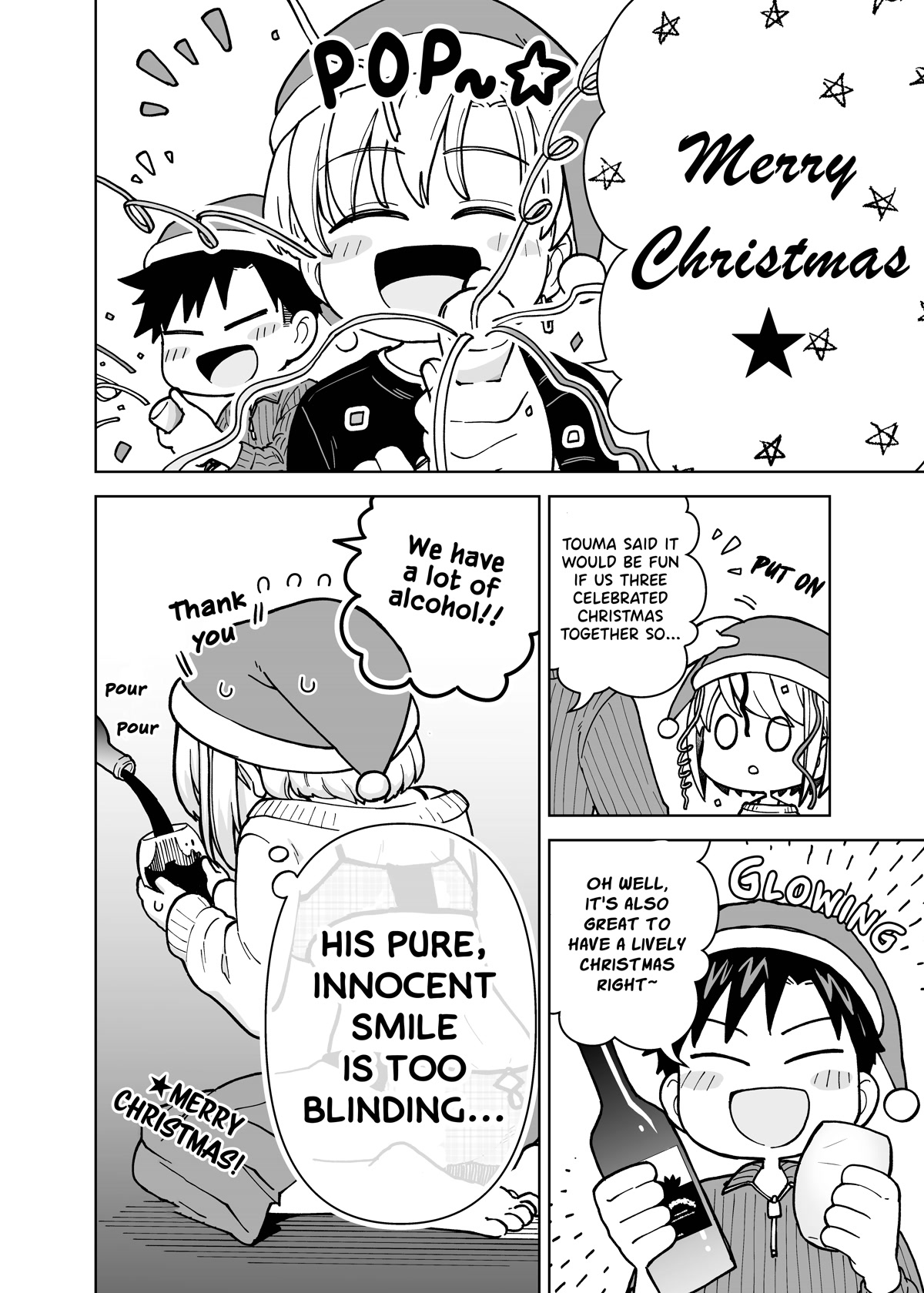 A Story About a Man and a Woman and When They Sleep Together, Money Appears Out of Nowhere - Extra Chapter 8 page 3 - Chapter 8: Christmas 2021