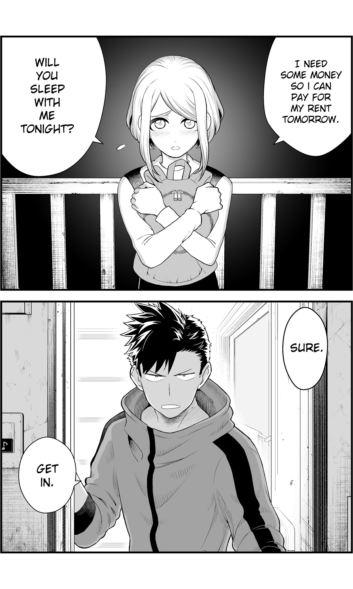 A Story About a Man and a Woman and When They Sleep Together, Money Appears Out of Nowhere Chapter 1 page 1 - Chapter 1