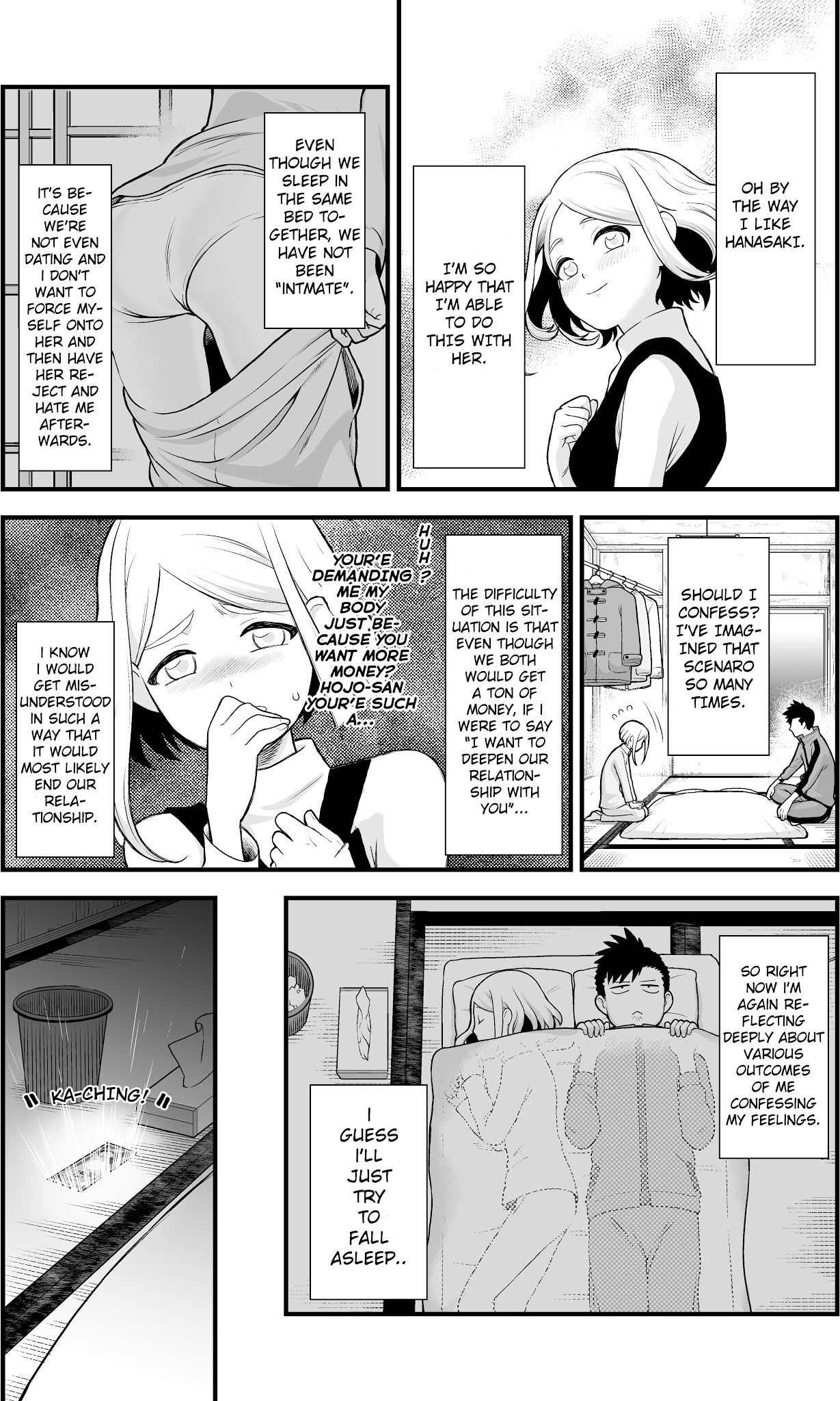 A Story About a Man and a Woman and When They Sleep Together, Money Appears Out of Nowhere Chapter 1 page 3 - Chapter 1