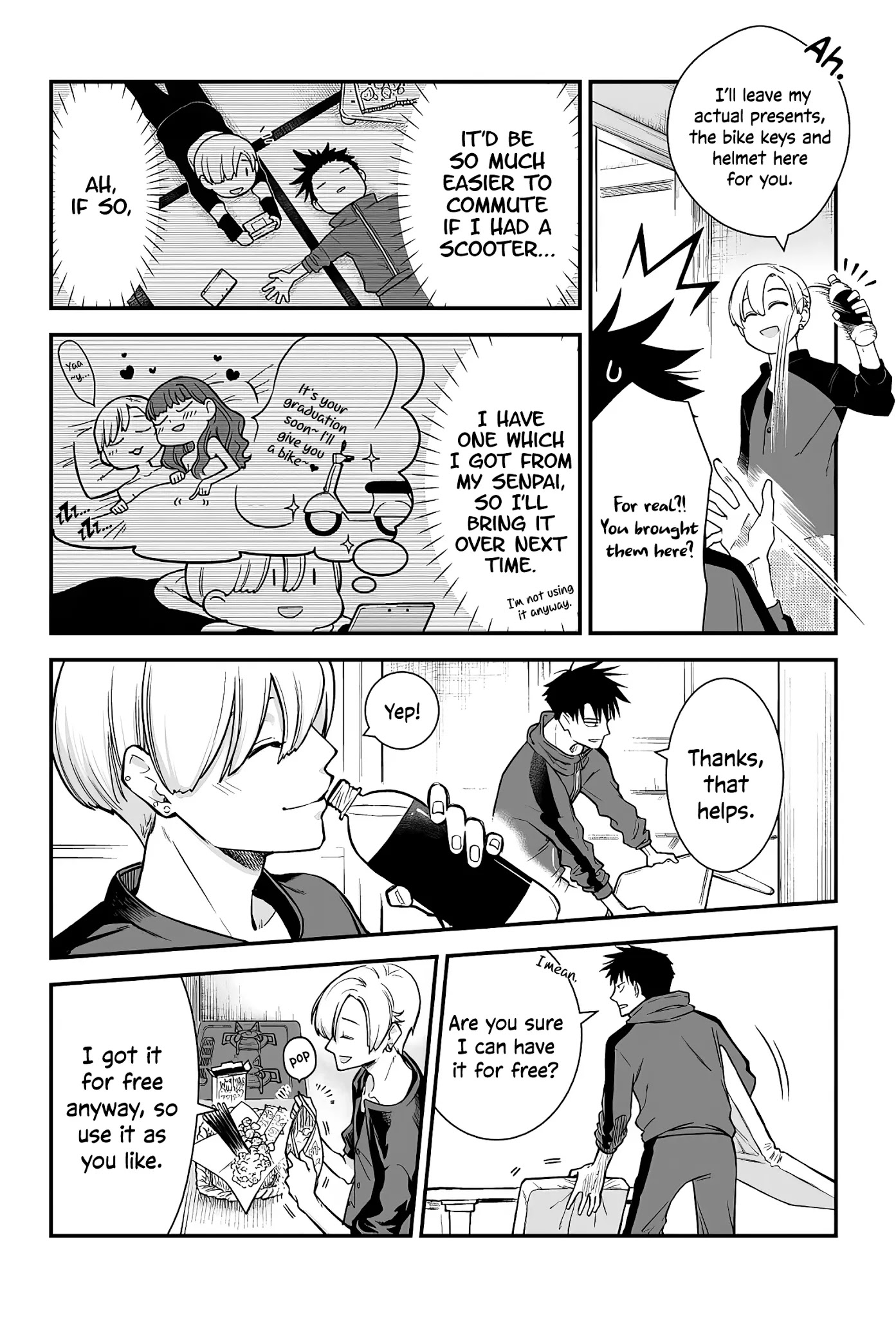 A Story About a Man and a Woman and When They Sleep Together, Money Appears Out of Nowhere Chapter 6 page 4 - Chapter 6