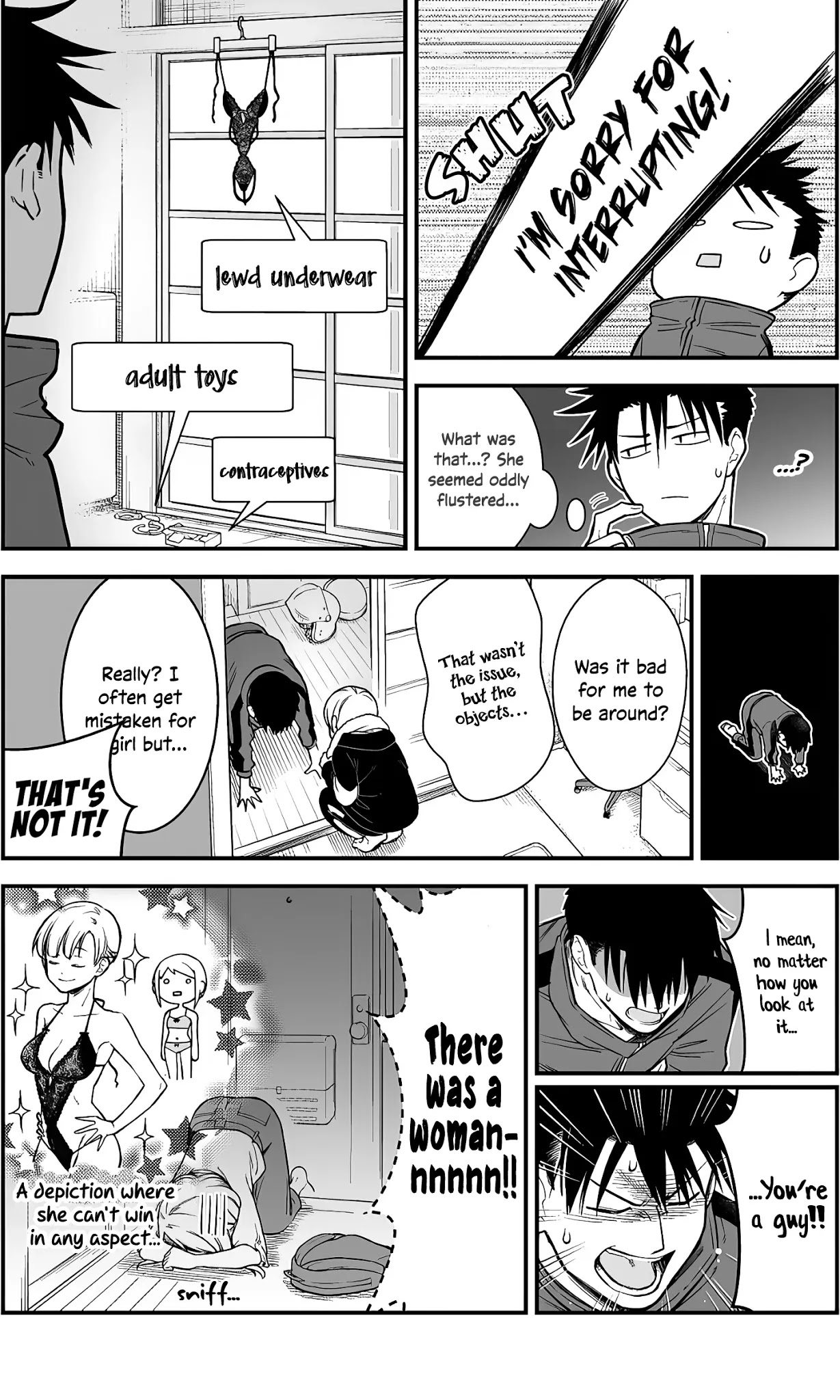 A Story About a Man and a Woman and When They Sleep Together, Money Appears Out of Nowhere Chapter 6 page 9 - Chapter 6
