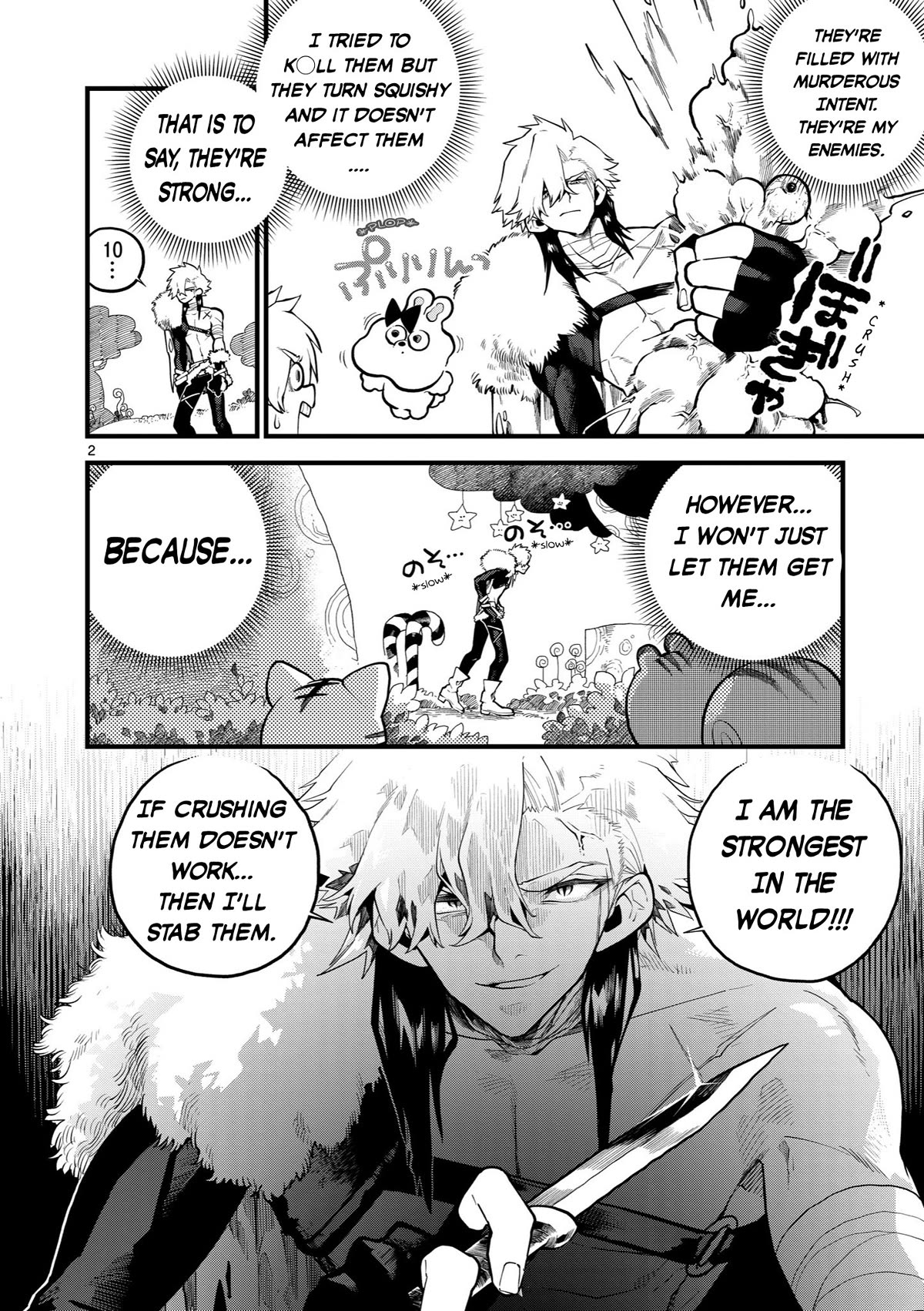 A story about a Murderous Human Entering the World of Cute Animals Chapter 2 page 2 - Chapter 2