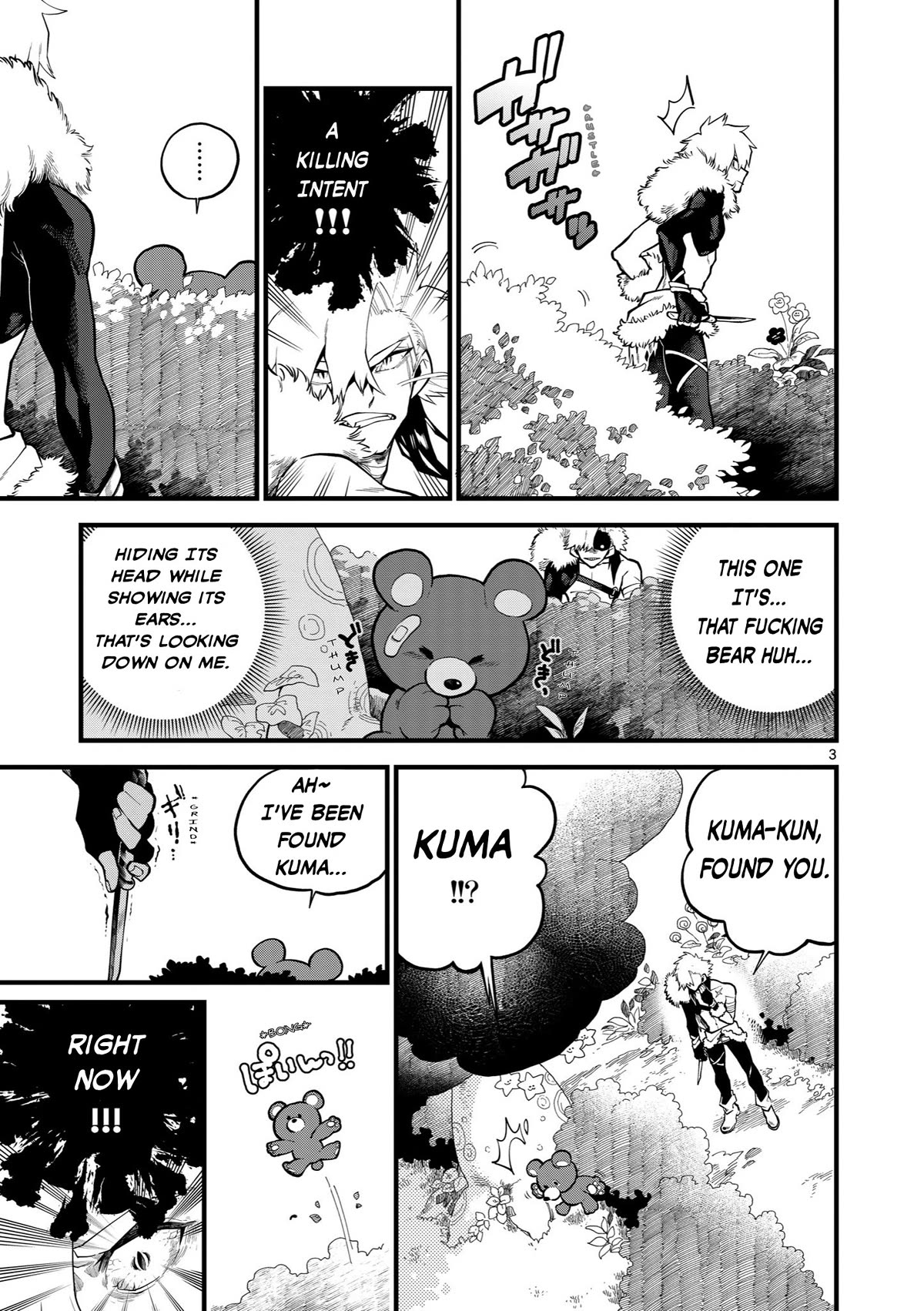 A story about a Murderous Human Entering the World of Cute Animals Chapter 2 page 3 - Chapter 2