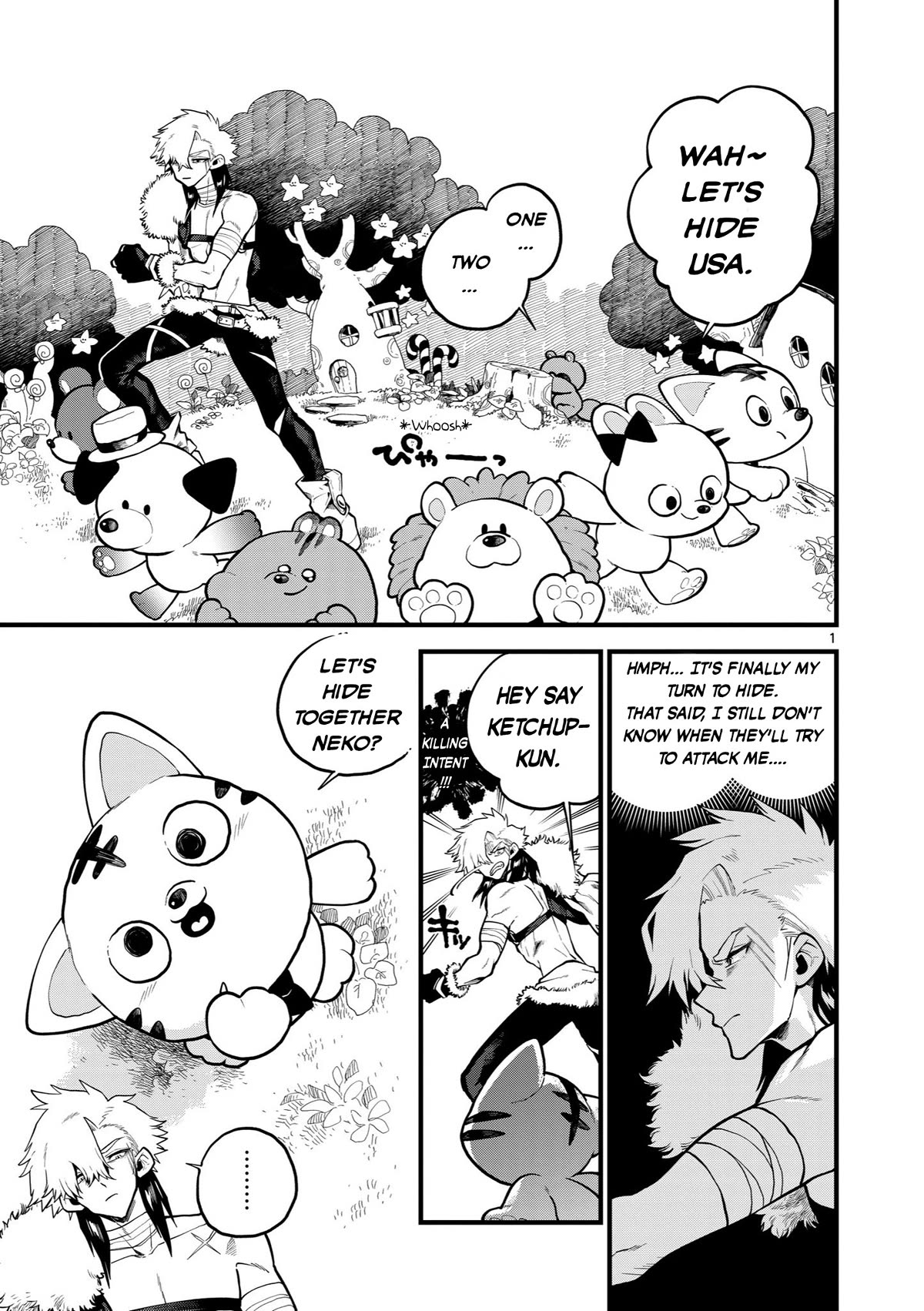 A story about a Murderous Human Entering the World of Cute Animals Chapter 3 page 1 - Chapter 3