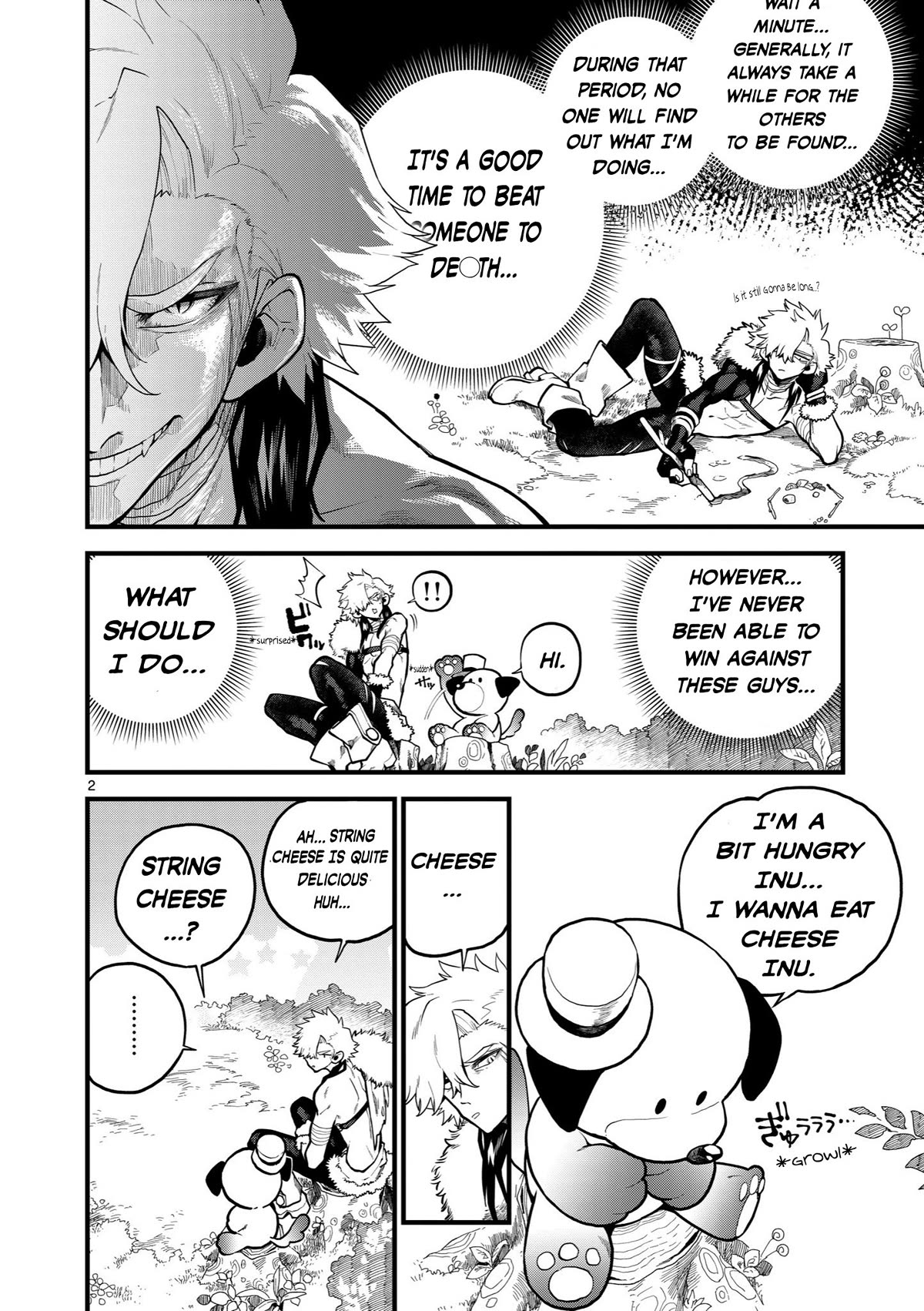 A story about a Murderous Human Entering the World of Cute Animals Chapter 4 page 2 - Chapter 4