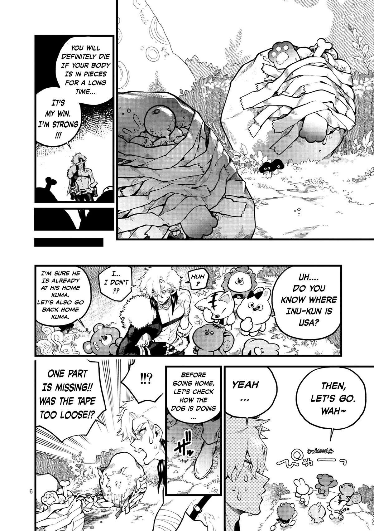 A story about a Murderous Human Entering the World of Cute Animals Chapter 4 page 5 - Chapter 4