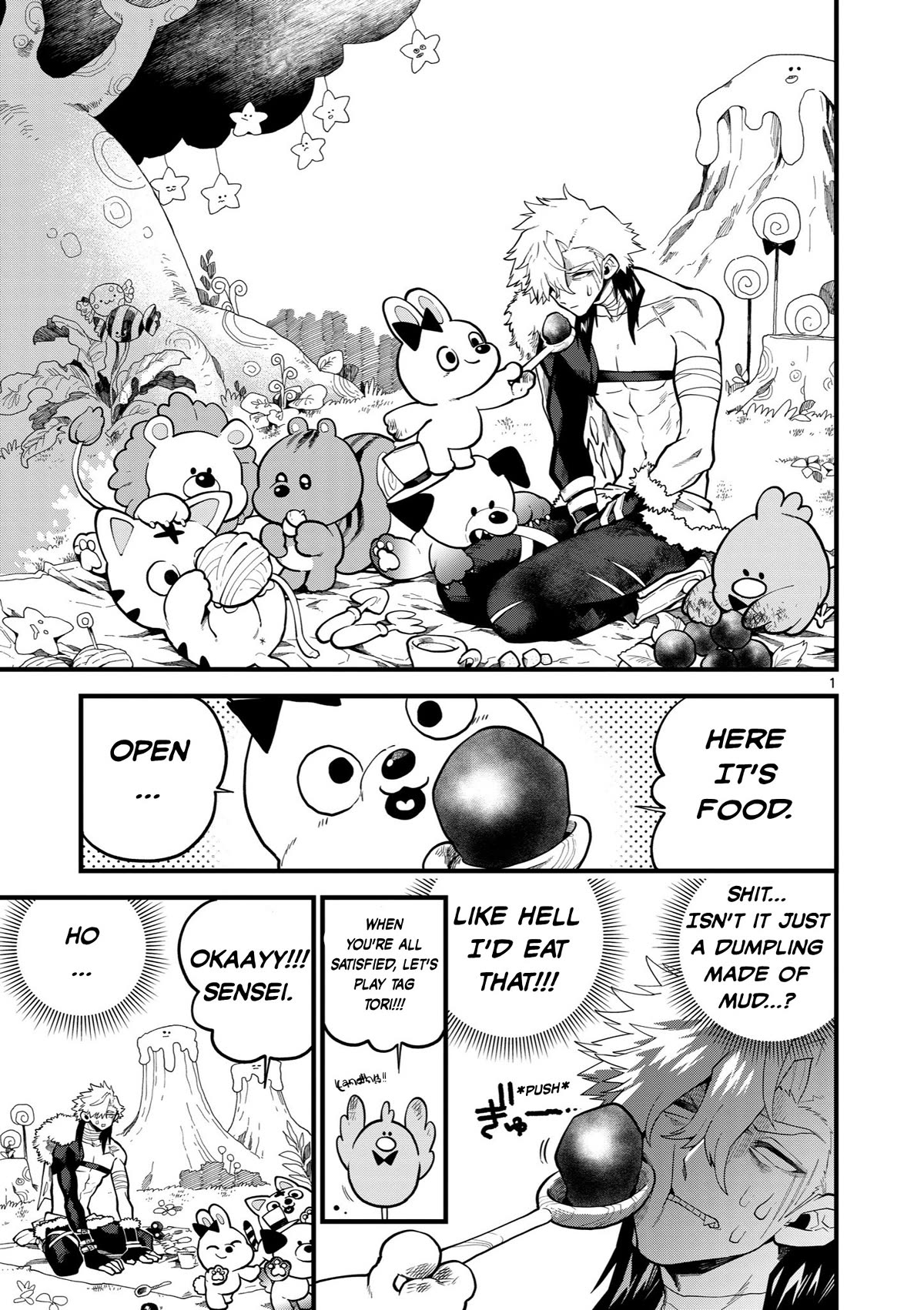 A story about a Murderous Human Entering the World of Cute Animals Chapter 5 page 1 - Chapter 5 [END]