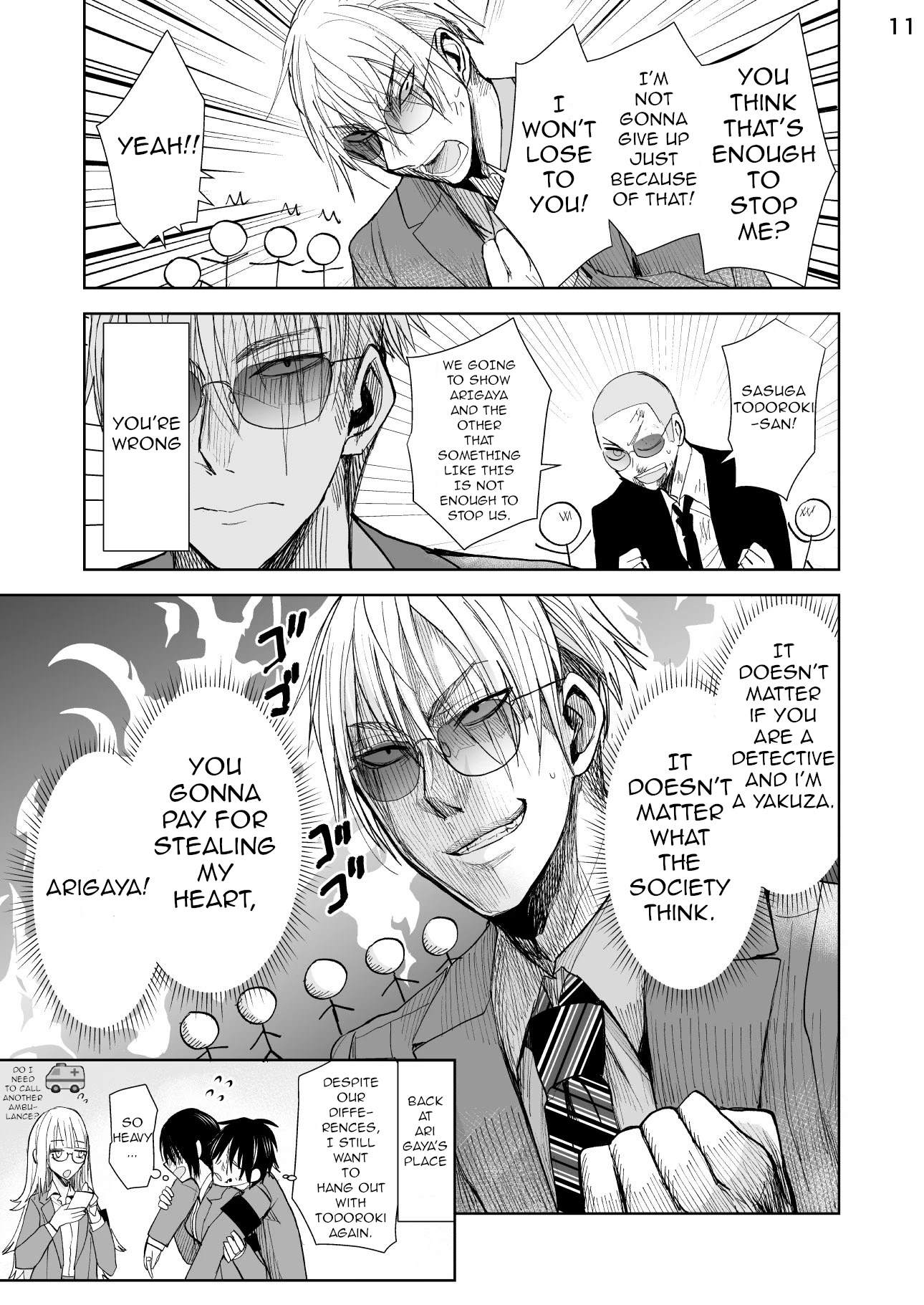 A Story About a Yakuza and a Bad Detective Chapter 12 page 11 - Chapter 12: The Tale of Settling a Dispute