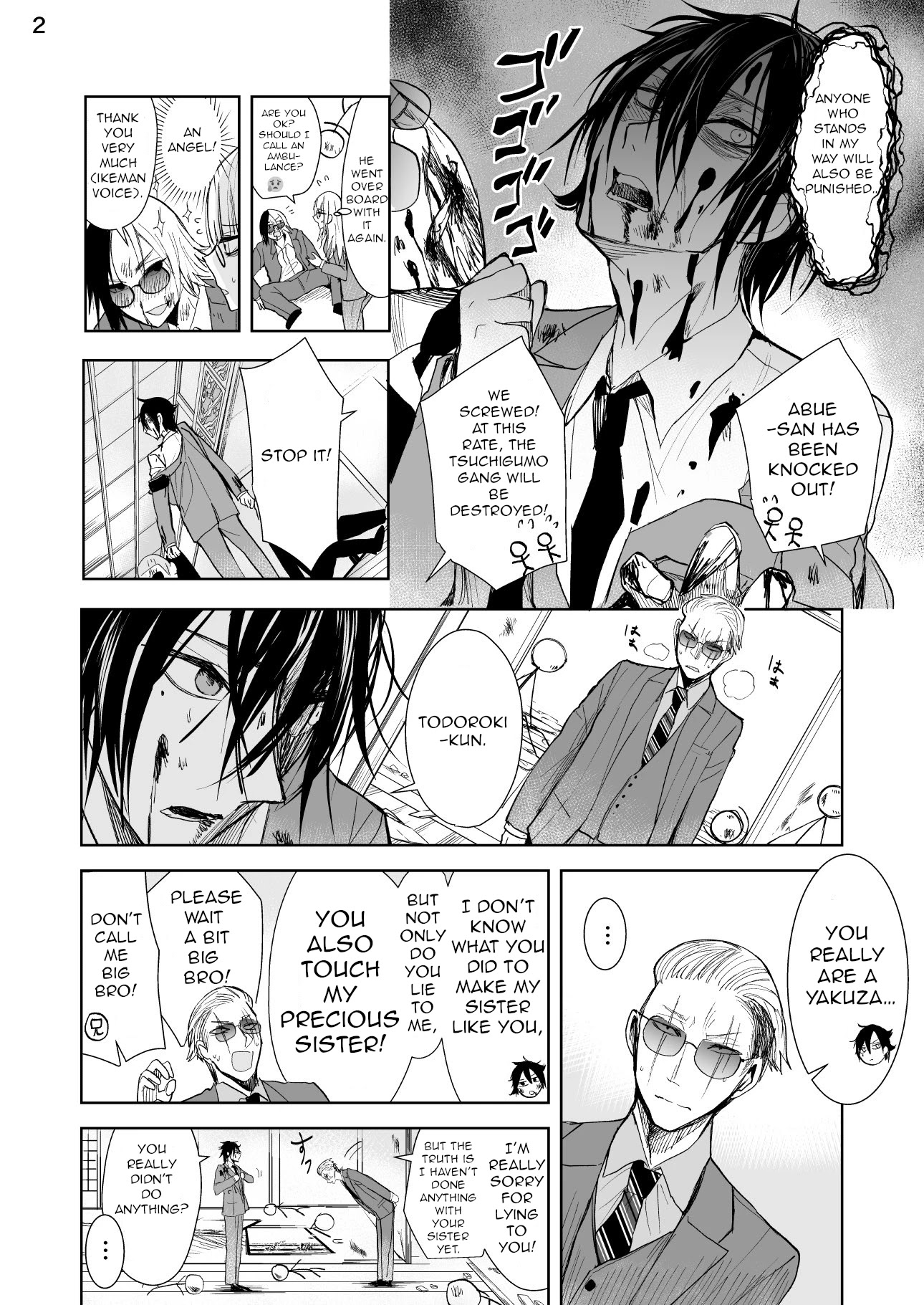 A Story About a Yakuza and a Bad Detective Chapter 12 page 2 - Chapter 12: The Tale of Settling a Dispute
