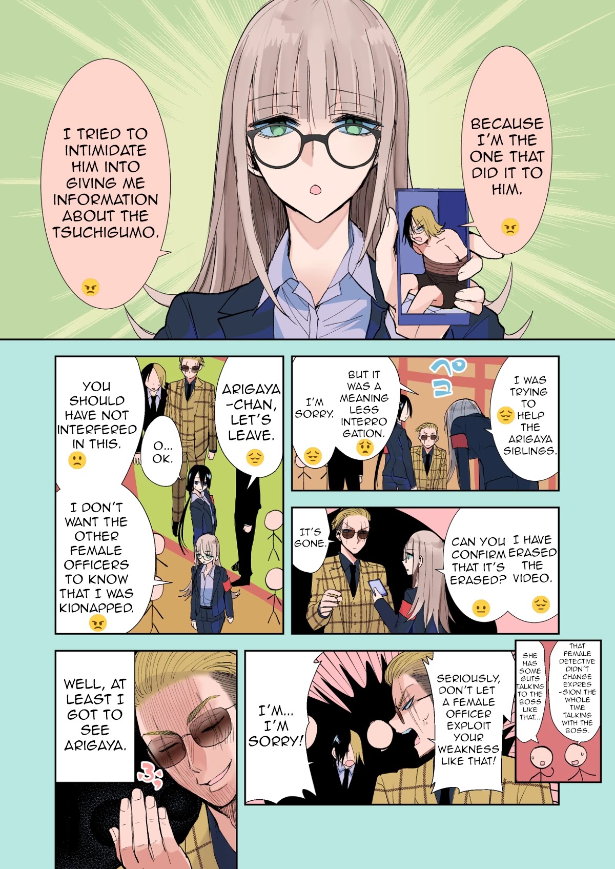 A Story About a Yakuza and a Bad Detective Chapter 14.3 page 5 - Chapter 14.3: A Story About Handing Him Over