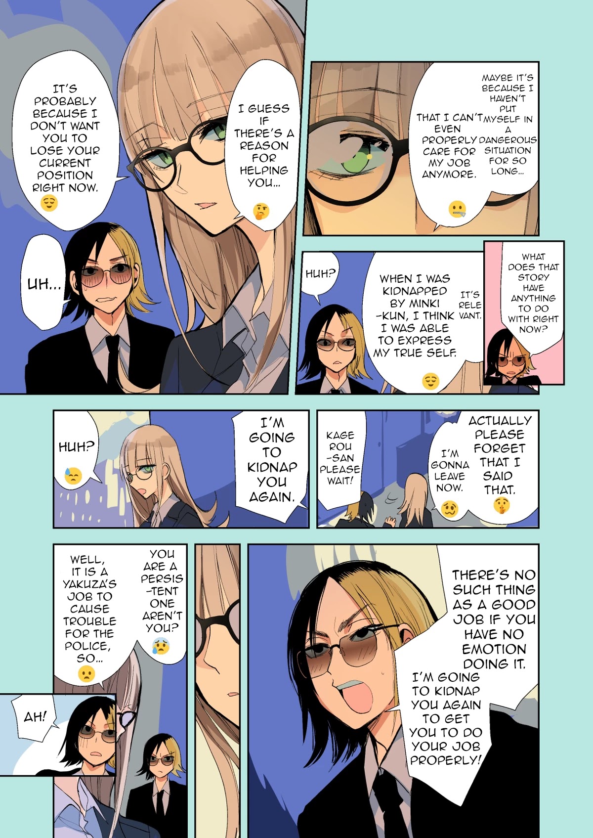 A Story About a Yakuza and a Bad Detective Chapter 14.3 page 7 - Chapter 14.3: A Story About Handing Him Over