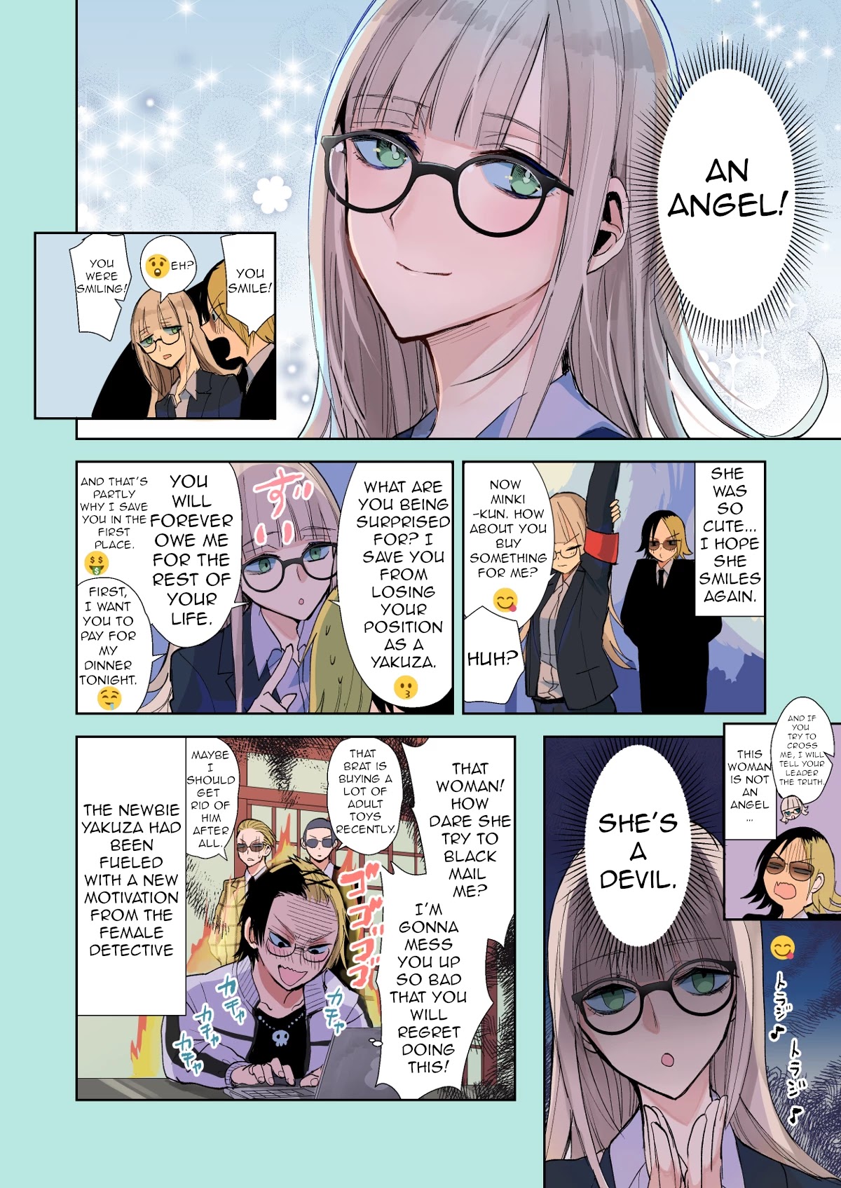 A Story About a Yakuza and a Bad Detective Chapter 14.3 page 8 - Chapter 14.3: A Story About Handing Him Over
