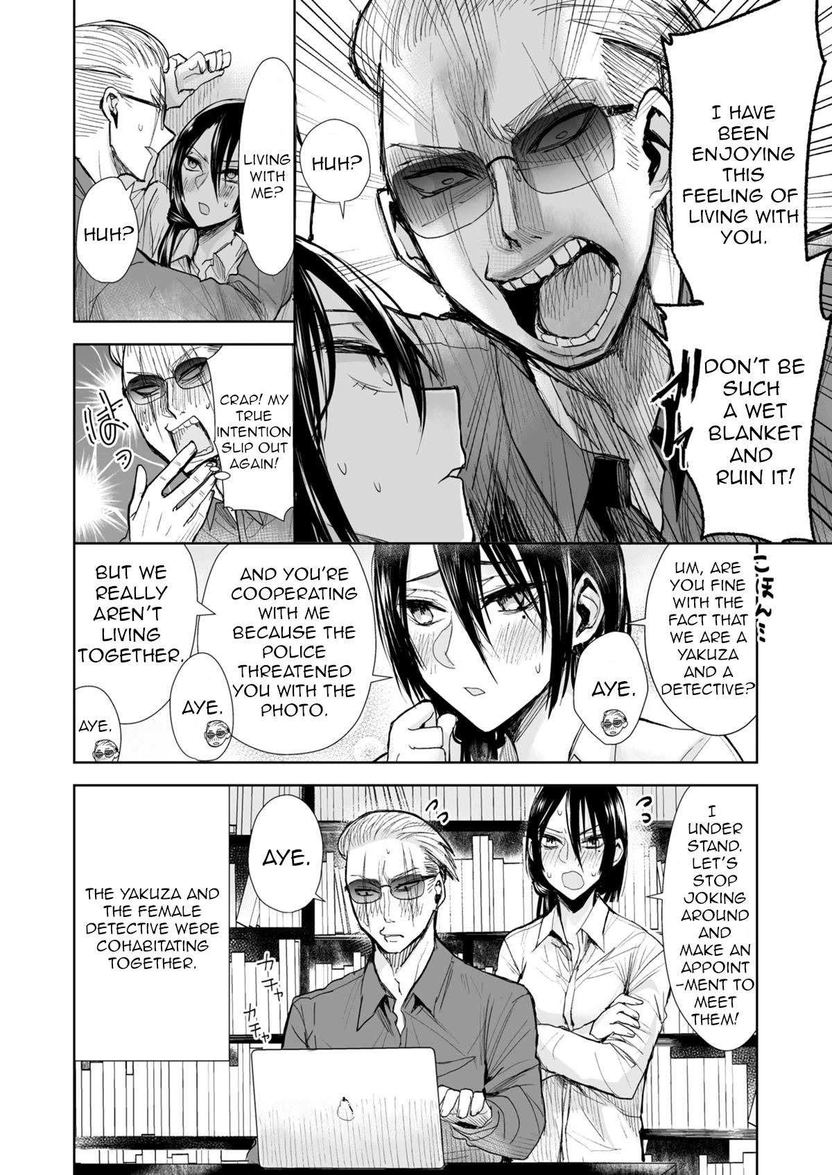 A Story About a Yakuza and a Bad Detective Chapter 27.2 page 4 - Chapter 27.2: A Story About Cohabitation(Part 2)
