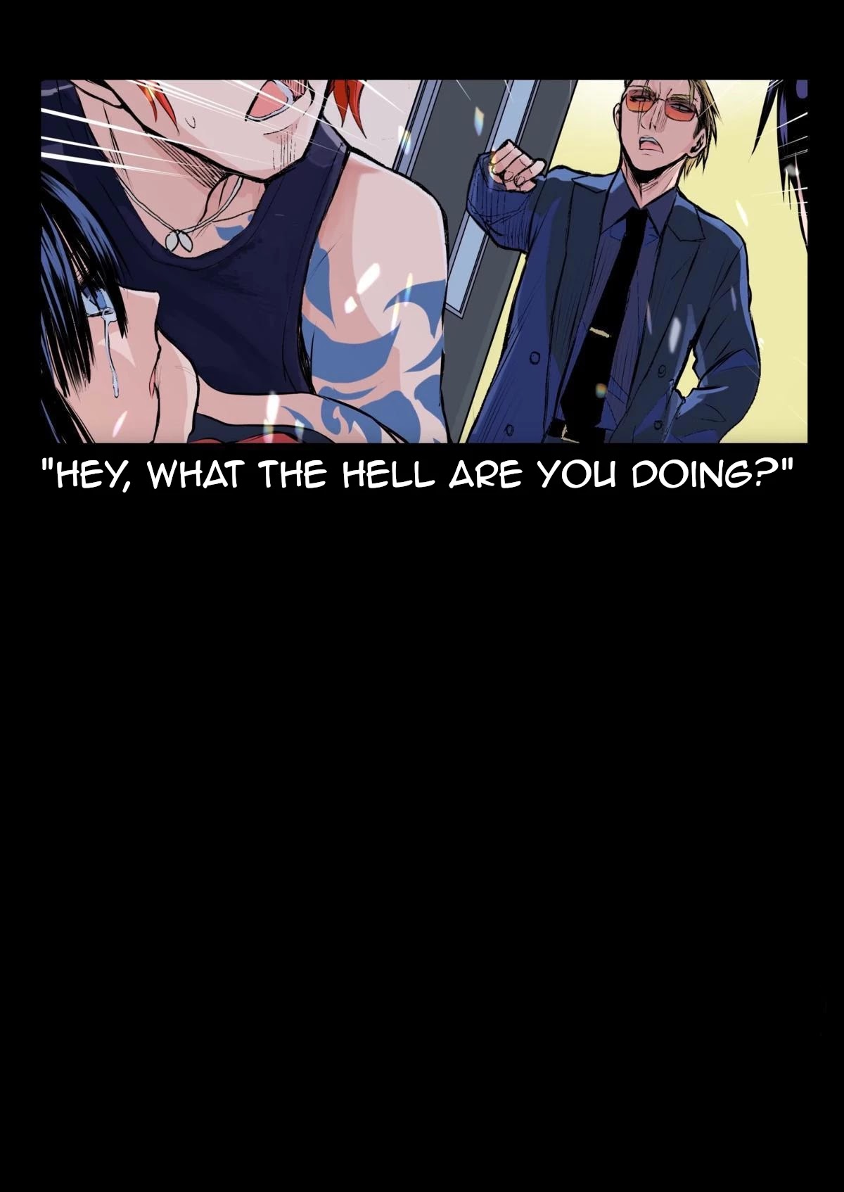 A Story About a Yakuza and a Bad Detective Chapter 27.5 page 4 - Chapter 27.5: A Story About a Yakuza and a Highschool Girl With a Stern Face