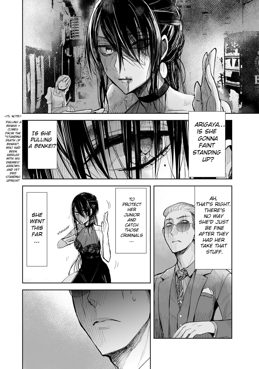 A Story About a Yakuza and a Bad Detective Chapter 5 page 4 - Chapter 5: The Tale Of Her Having Go Out With Me