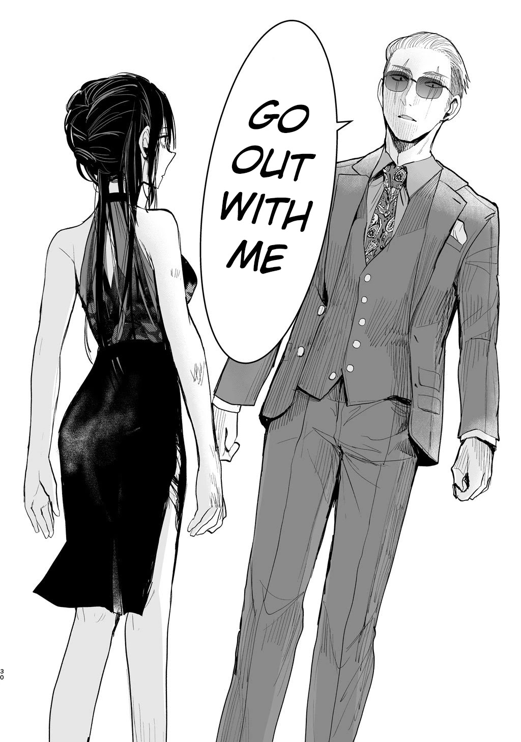 A Story About a Yakuza and a Bad Detective Chapter 5 page 6 - Chapter 5: The Tale Of Her Having Go Out With Me