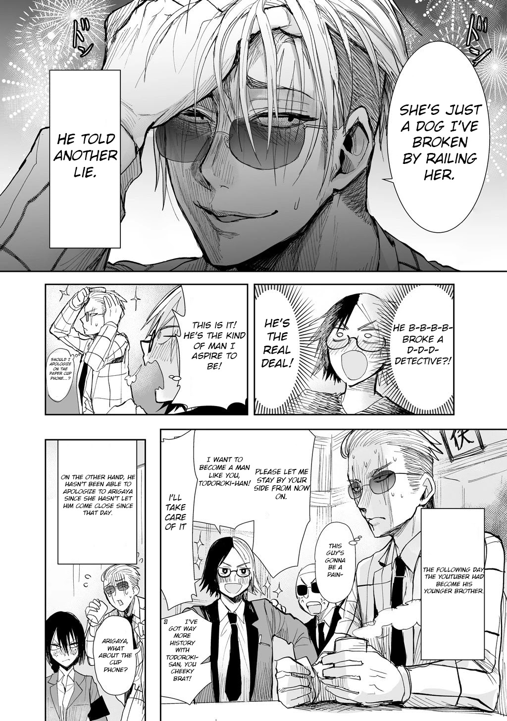 A Story About a Yakuza and a Bad Detective Chapter 7 page 8 - Chapter 7: The Tale of the Anonymous Report