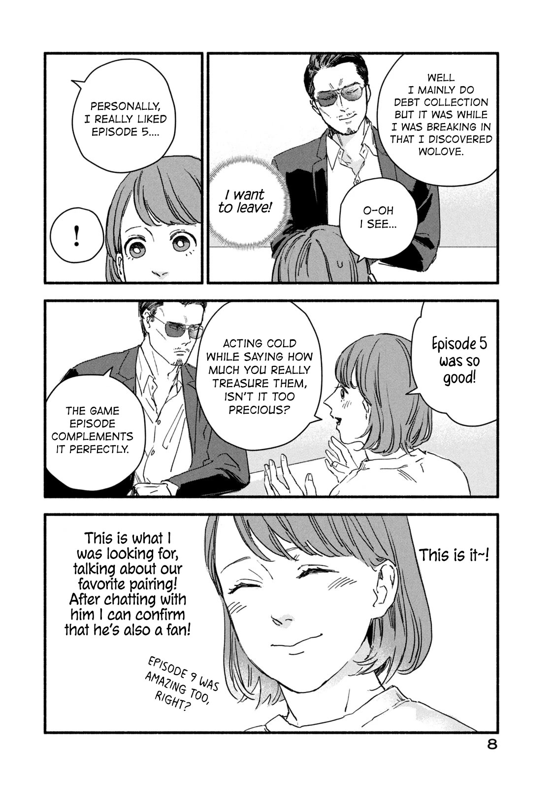 A Story About an Offline Meet-up Between an Otaku and a Yakuza Chapter 1 page 10 - Chapter 1