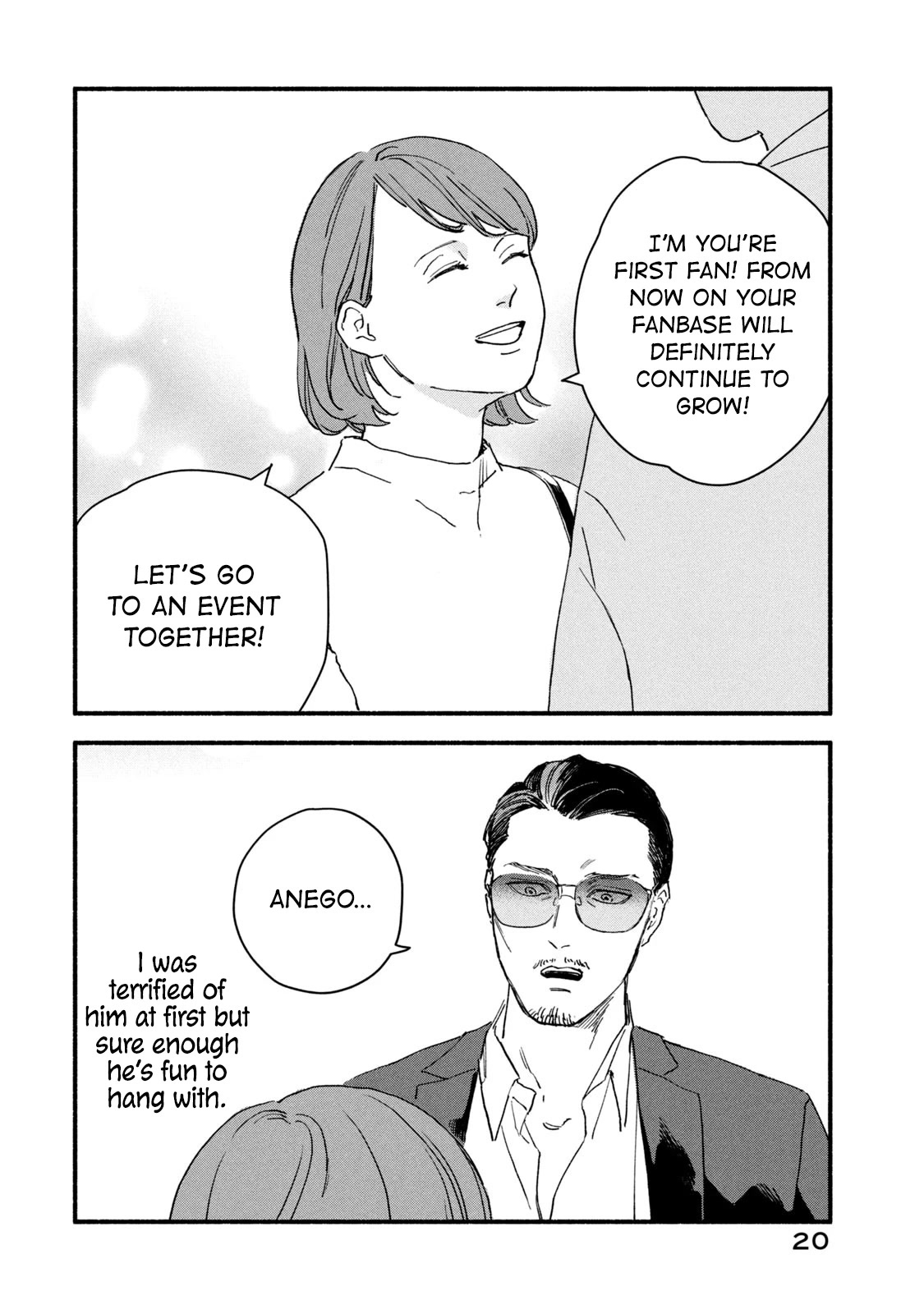 A Story About an Offline Meet-up Between an Otaku and a Yakuza Chapter 1 page 22 - Chapter 1