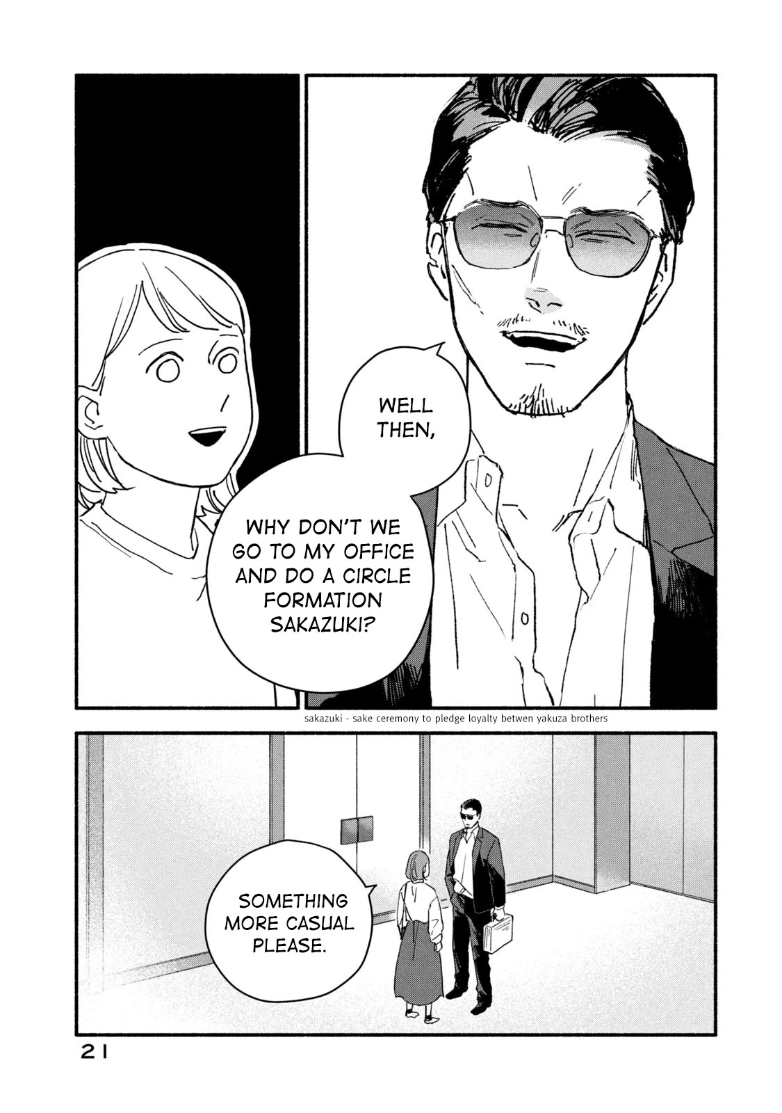A Story About an Offline Meet-up Between an Otaku and a Yakuza Chapter 1 page 23 - Chapter 1