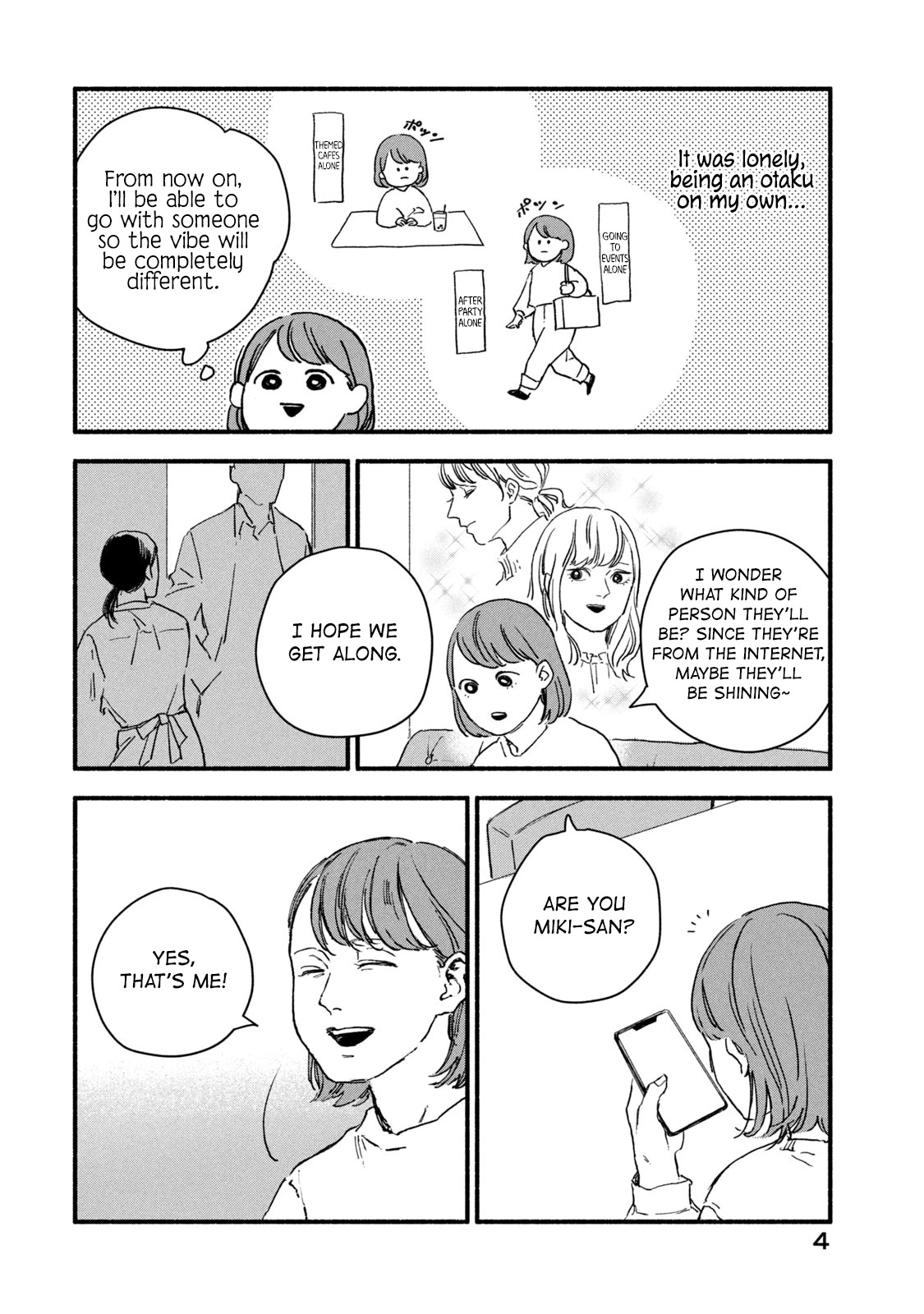 A Story About an Offline Meet-up Between an Otaku and a Yakuza Chapter 1 page 6 - Chapter 1