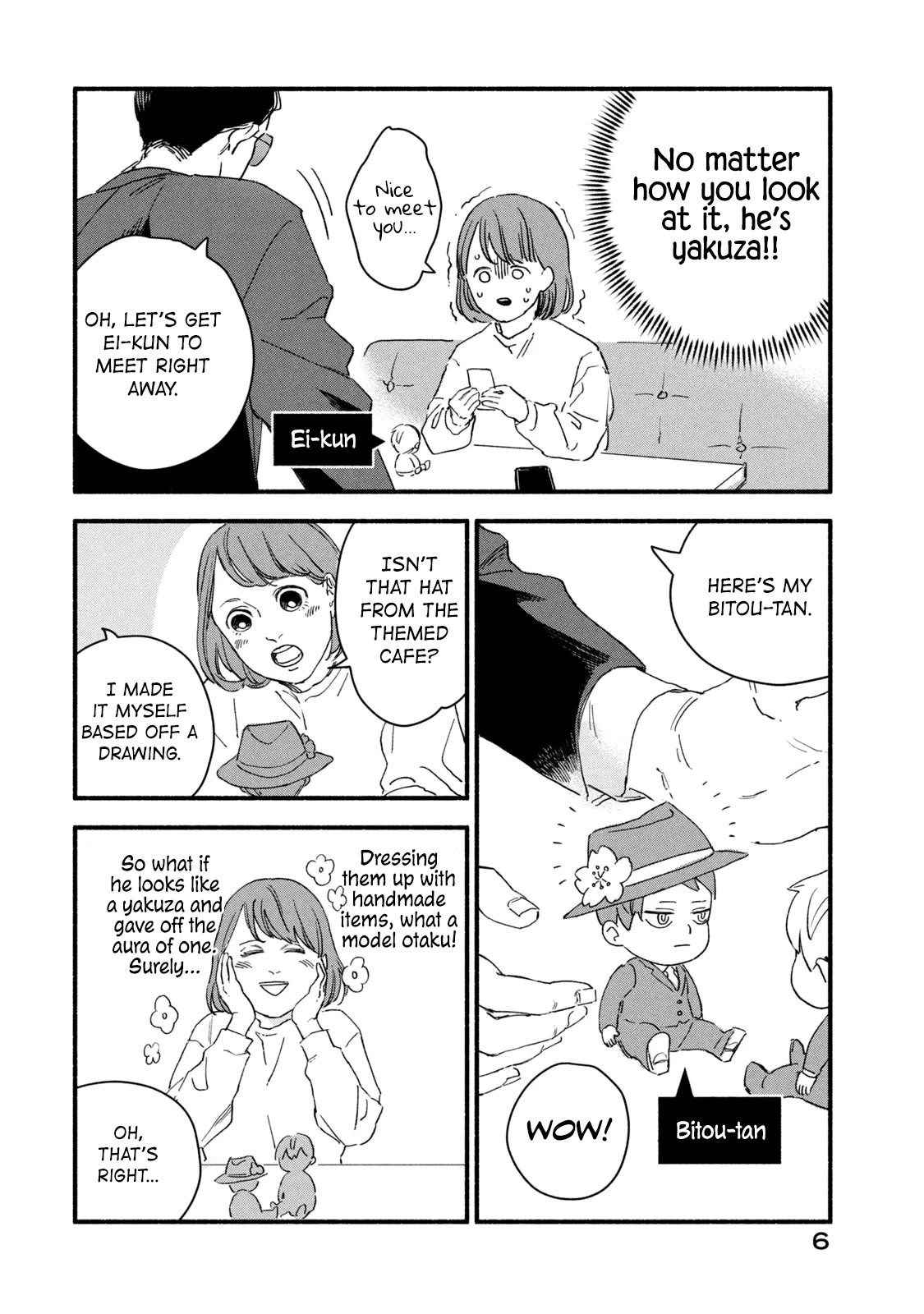 A Story About an Offline Meet-up Between an Otaku and a Yakuza Chapter 1 page 8 - Chapter 1