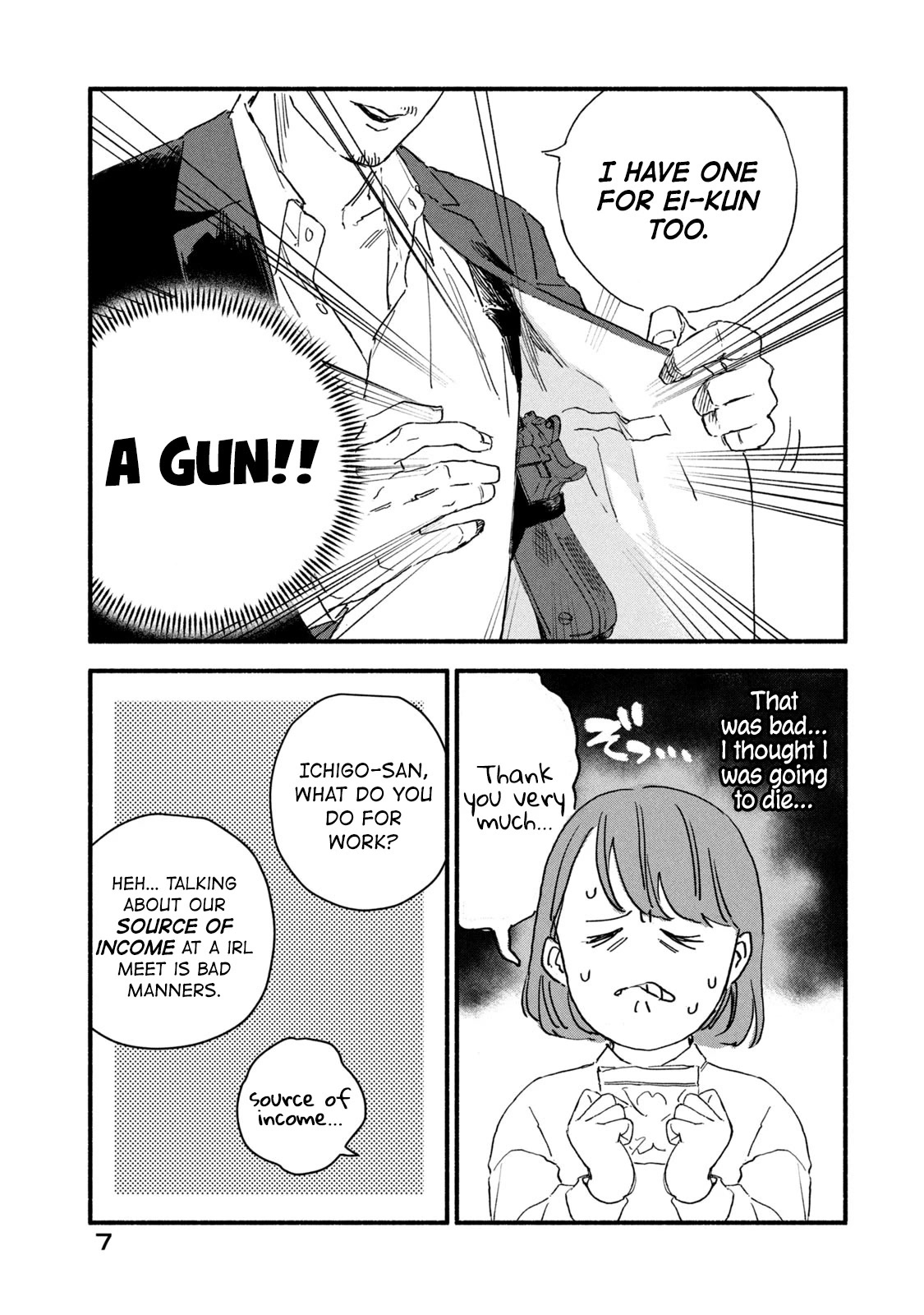 A Story About an Offline Meet-up Between an Otaku and a Yakuza Chapter 1 page 9 - Chapter 1