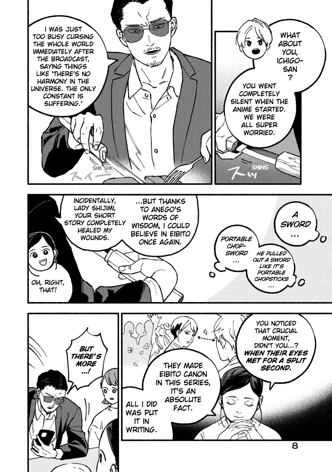 A Story About an Offline Meet-up Between an Otaku and a Yakuza Chapter 15 page 9 - Chapter 15