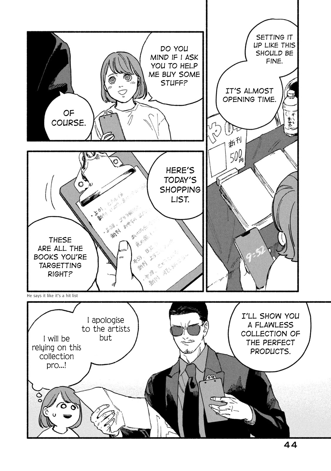 A Story About an Offline Meet-up Between an Otaku and a Yakuza Chapter 4 page 6 - Chapter 4
