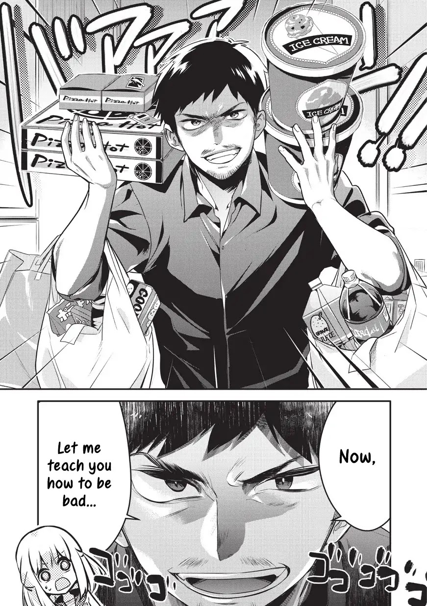 A Story About an Old Man Teaches Bad Things to a School Girl Chapter 1 page 9 - Chapter 1
