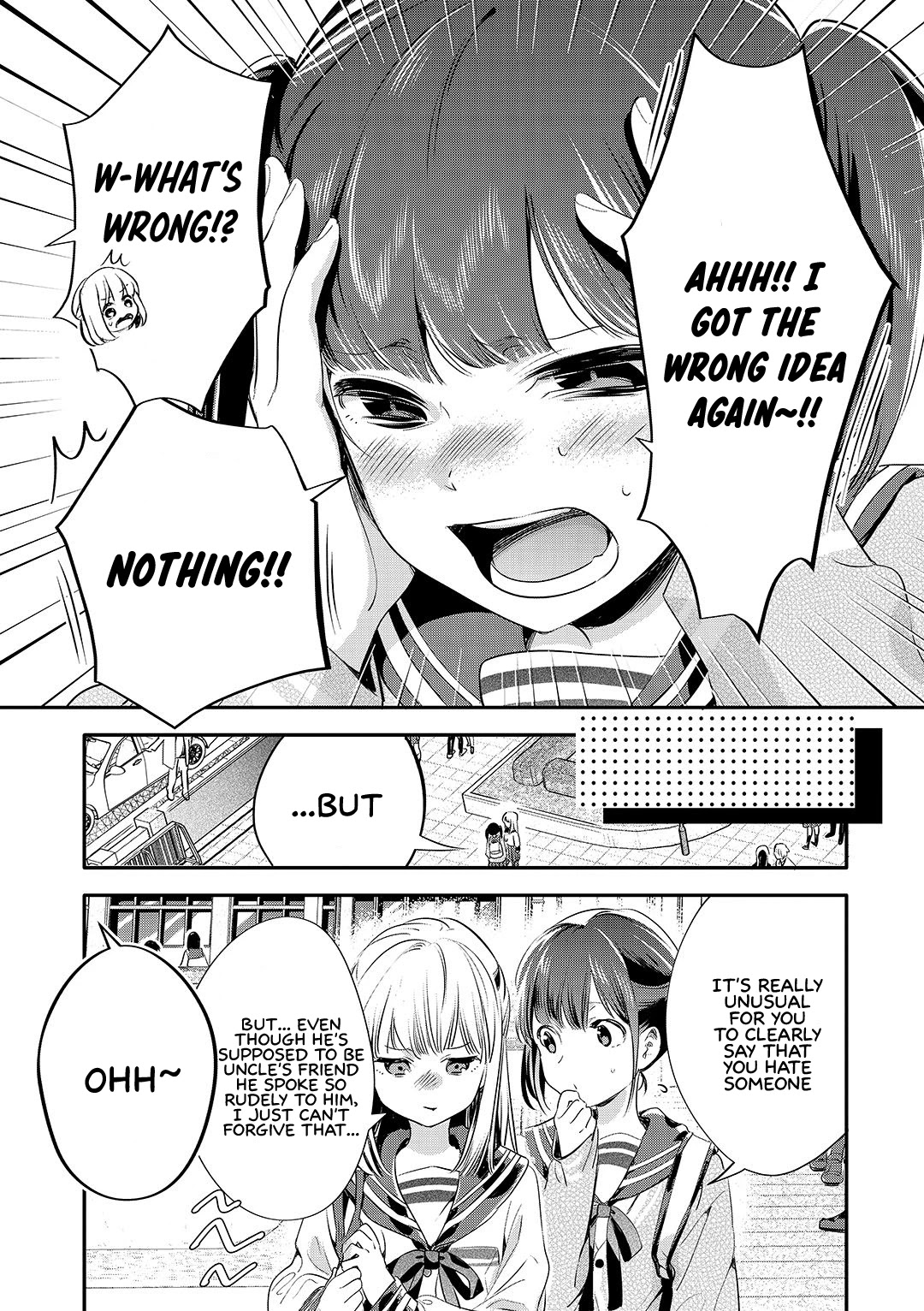 A Story About an Old Man Teaches Bad Things to a School Girl Chapter 15 page 12 - Chapter 15: The Difference between love and hate is Paper Thin