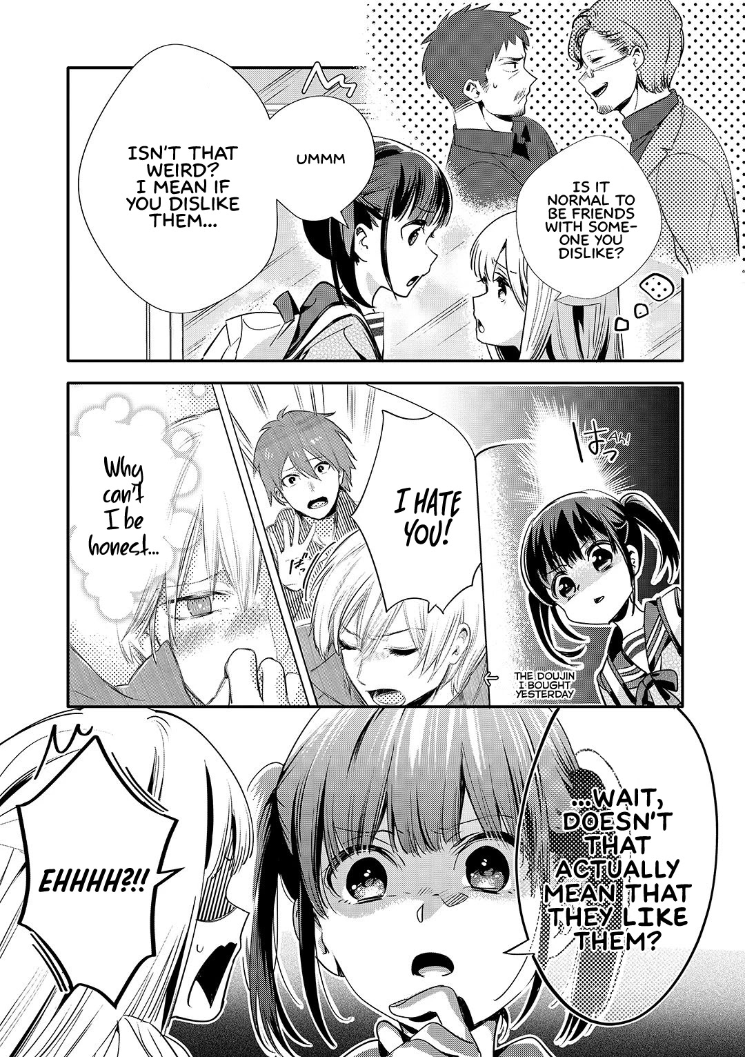 A Story About an Old Man Teaches Bad Things to a School Girl Chapter 15 page 6 - Chapter 15: The Difference between love and hate is Paper Thin