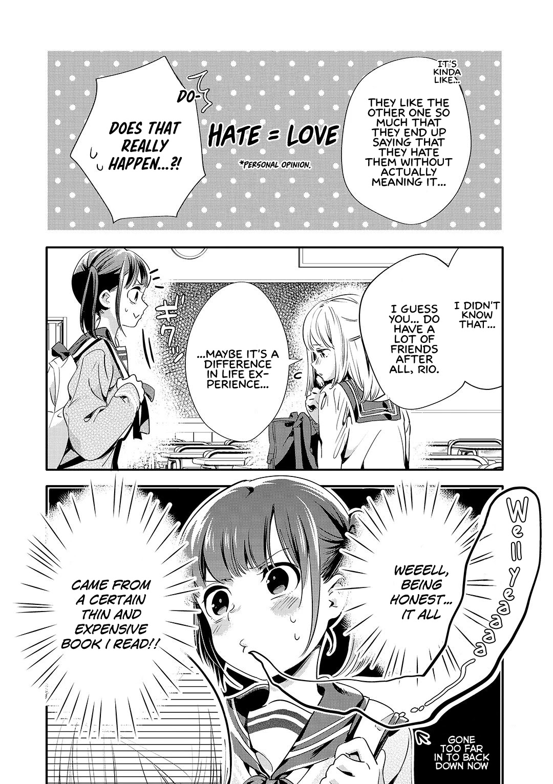 A Story About an Old Man Teaches Bad Things to a School Girl Chapter 15 page 7 - Chapter 15: The Difference between love and hate is Paper Thin