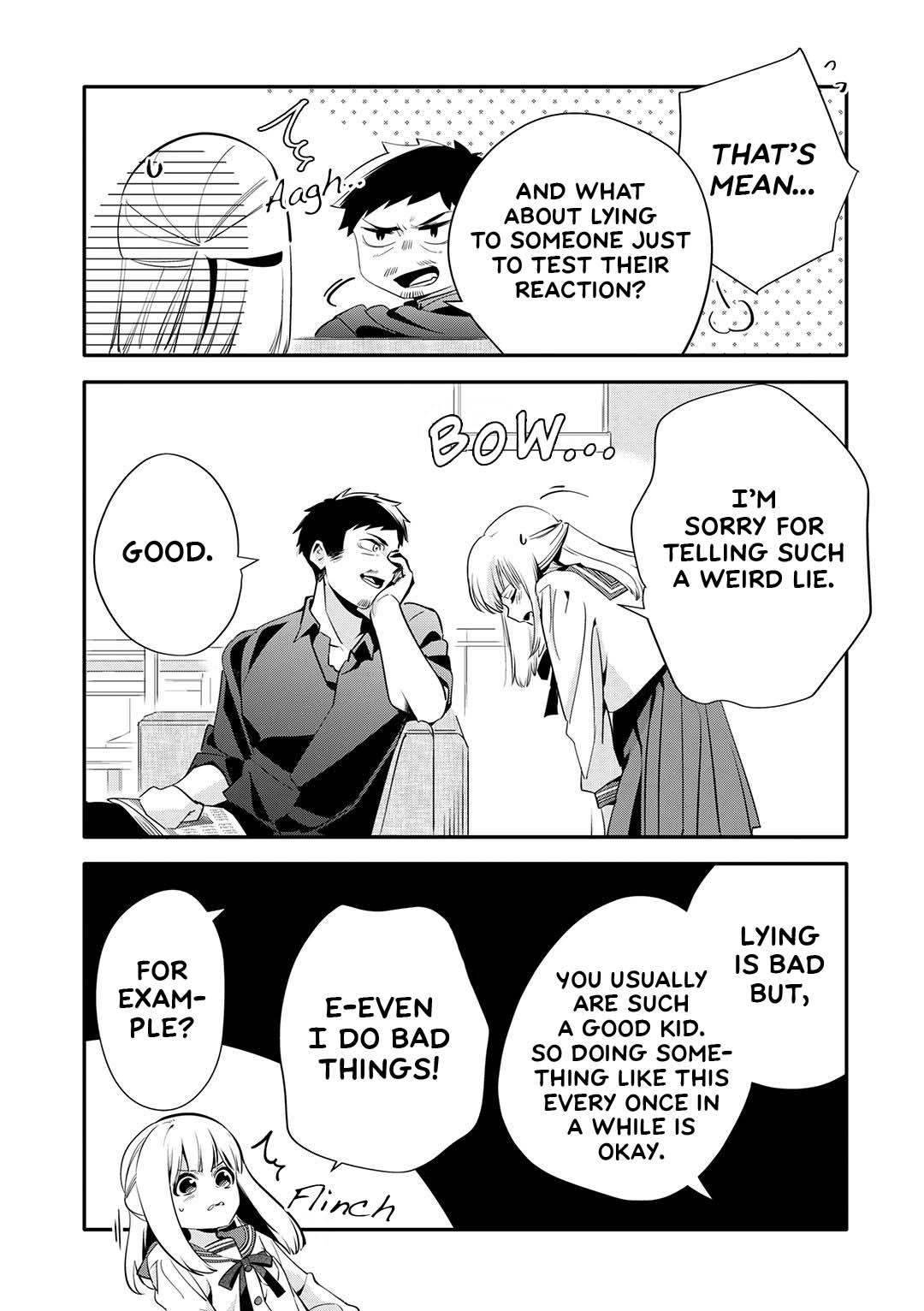 A Story About an Old Man Teaches Bad Things to a School Girl Chapter 21 page 12 - Chapter 21: Just a little curiosity!