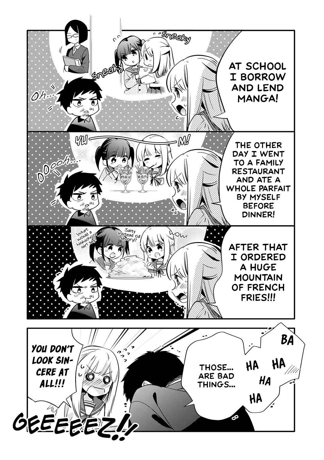 A Story About an Old Man Teaches Bad Things to a School Girl Chapter 21 page 13 - Chapter 21: Just a little curiosity!