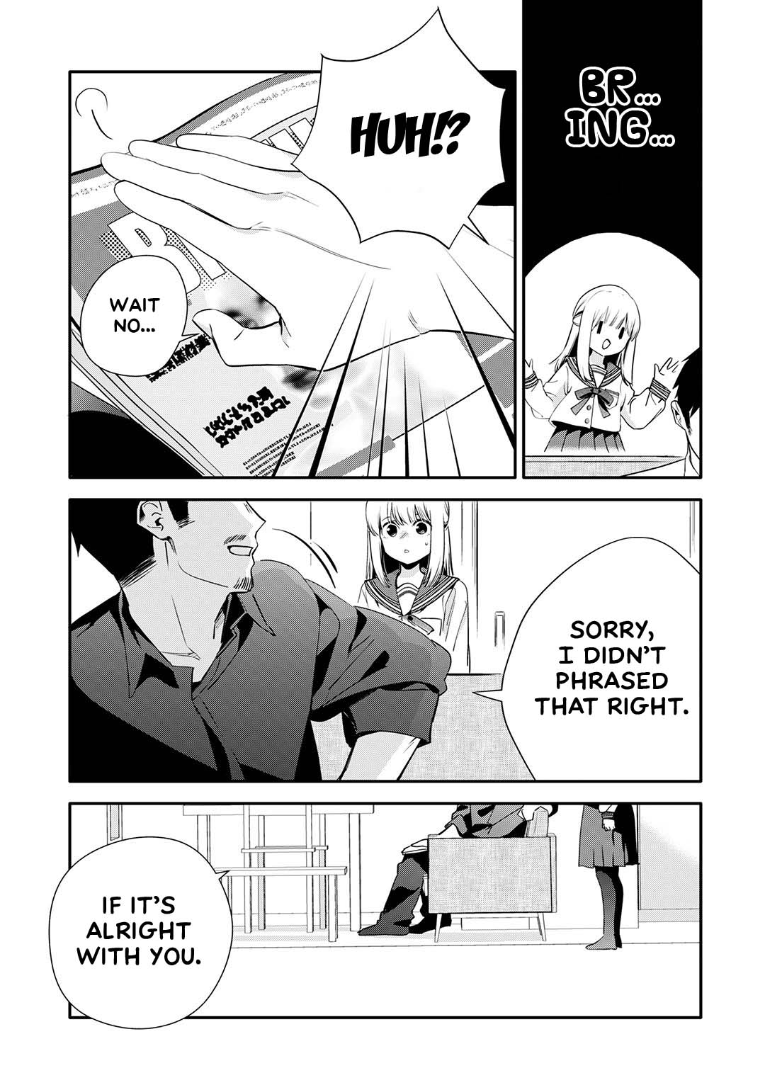 A Story About an Old Man Teaches Bad Things to a School Girl Chapter 21 page 8 - Chapter 21: Just a little curiosity!