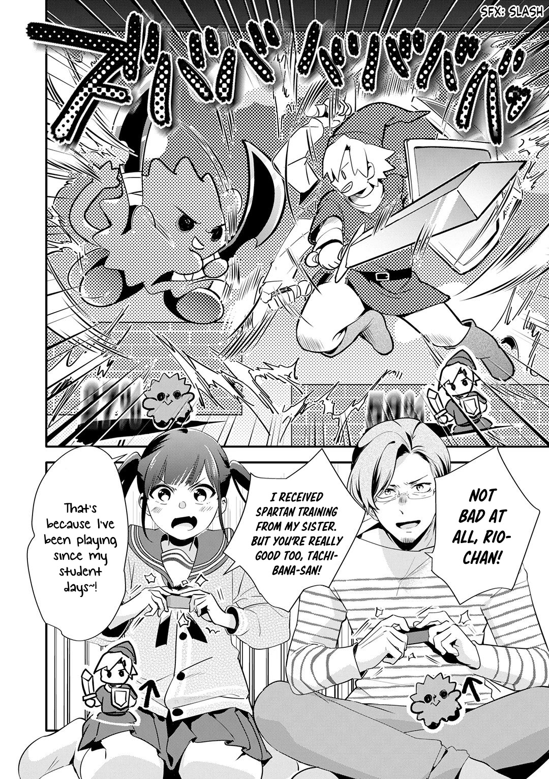 A Story About an Old Man Teaches Bad Things to a School Girl Chapter 22 page 3 - Chapter 22: It's not scary if we do it together