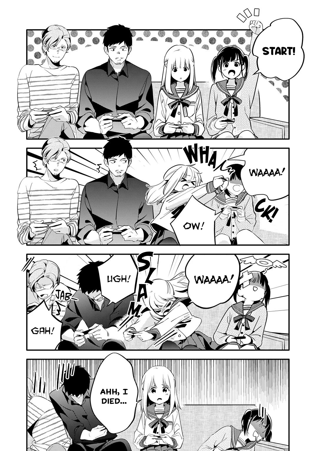 A Story About an Old Man Teaches Bad Things to a School Girl Chapter 22 page 7 - Chapter 22: It's not scary if we do it together