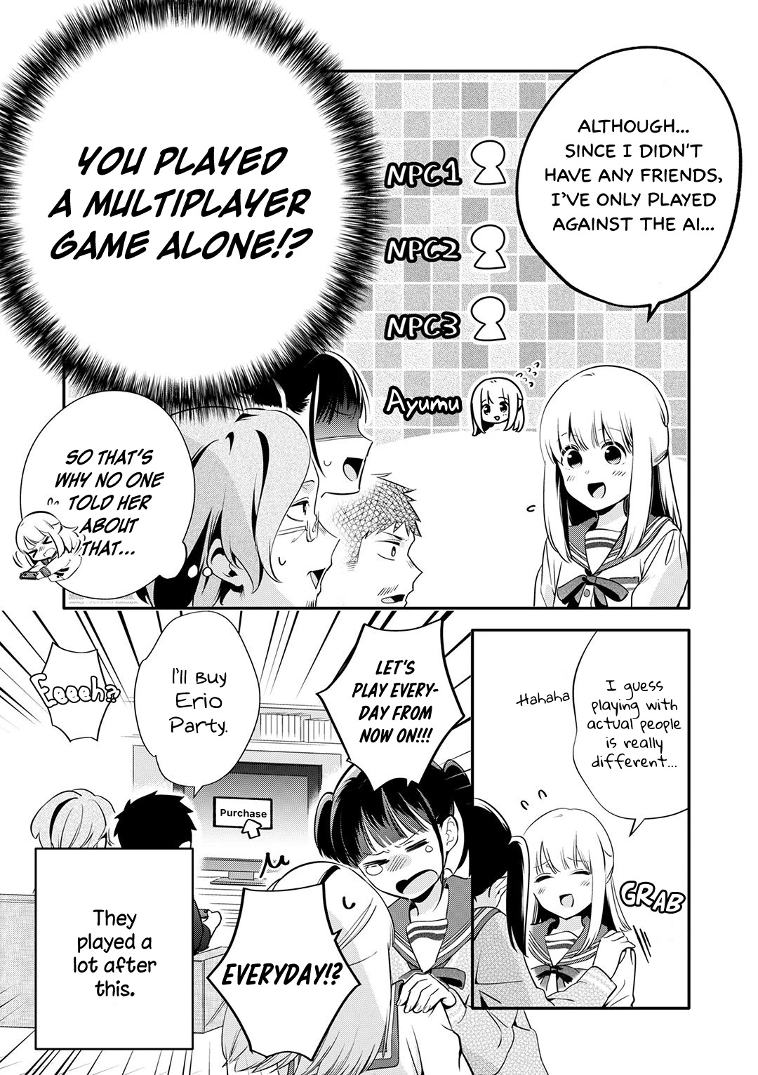 A Story About an Old Man Teaches Bad Things to a School Girl Chapter 22 page 9 - Chapter 22: It's not scary if we do it together
