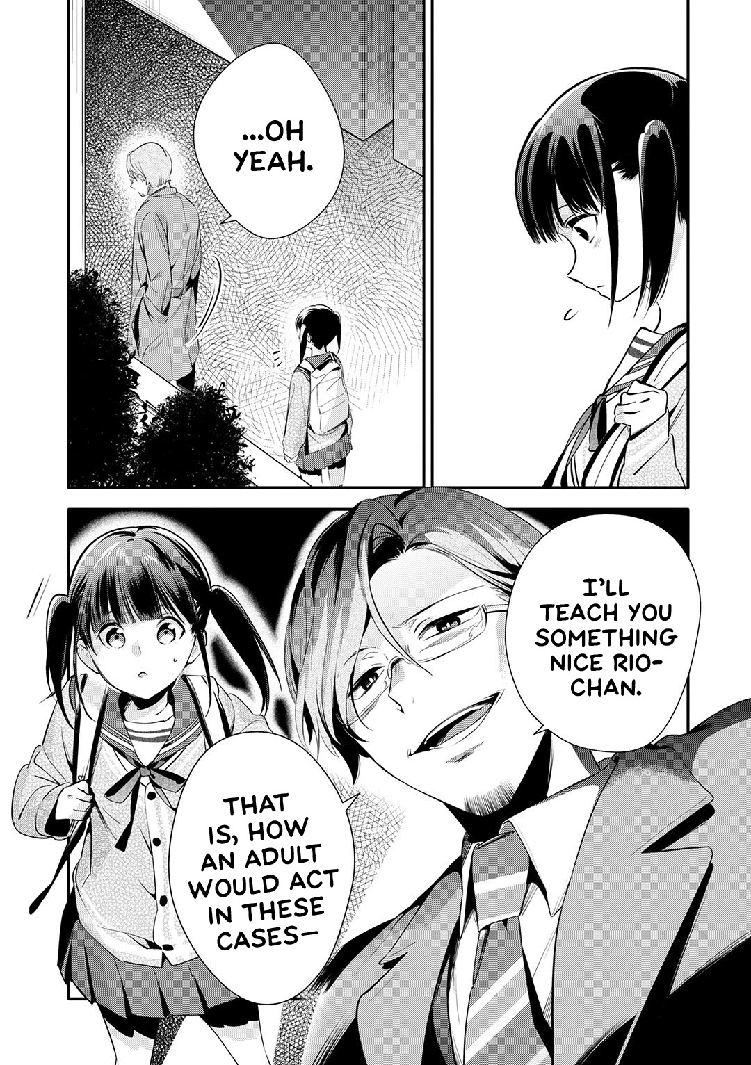 A Story About an Old Man Teaches Bad Things to a School Girl Chapter 24 page 8 - Chapter 24: Full Attack, No Time to Hesitate