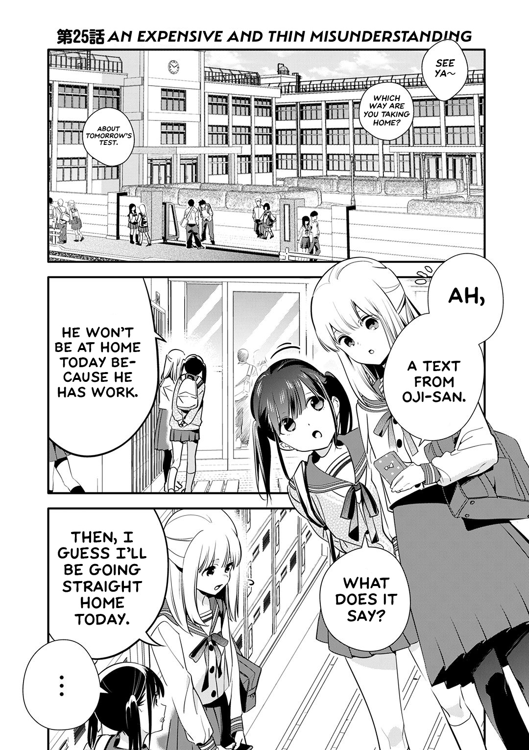 A Story About an Old Man Teaches Bad Things to a School Girl Chapter 25 page 2 - Chapter 25: An Expensive and Thin Misunderstanding