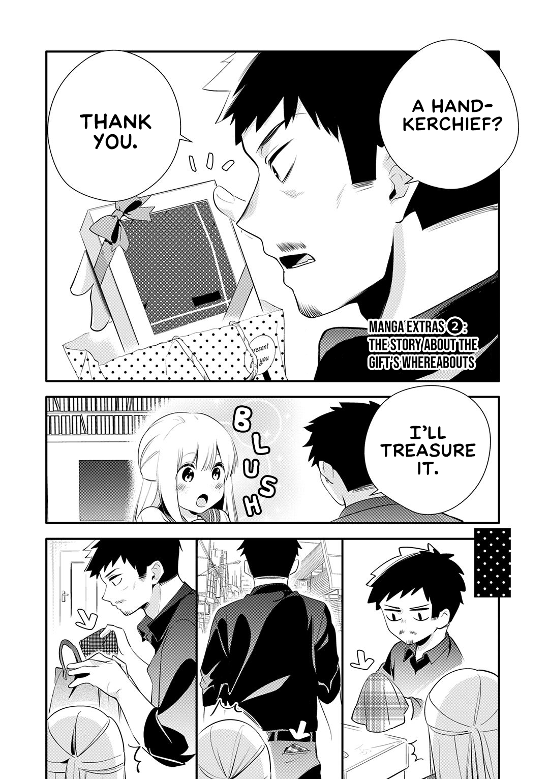 A Story About an Old Man Teaches Bad Things to a School Girl Chapter 27.2 page 2 - Chapter 27.2: Extra 2 - The Story About The Gift Whereabouts